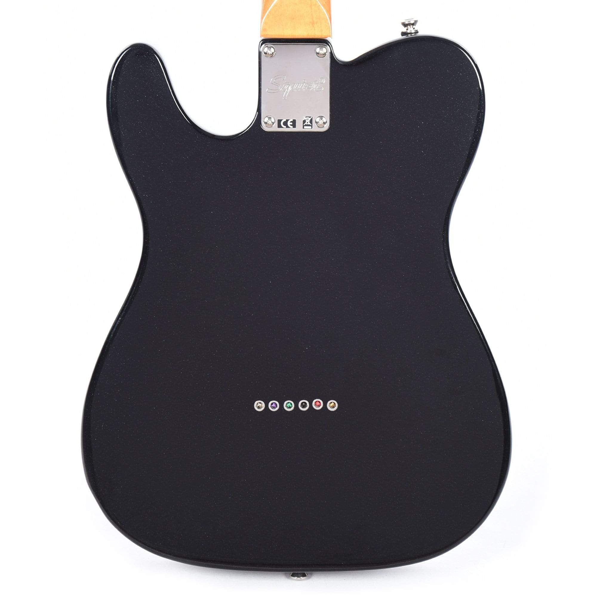 Squier Classic Vibe '60s Telecaster Thinline Black Metallic w/Silver Anodized Pickguard Electric Guitars / Semi-Hollow