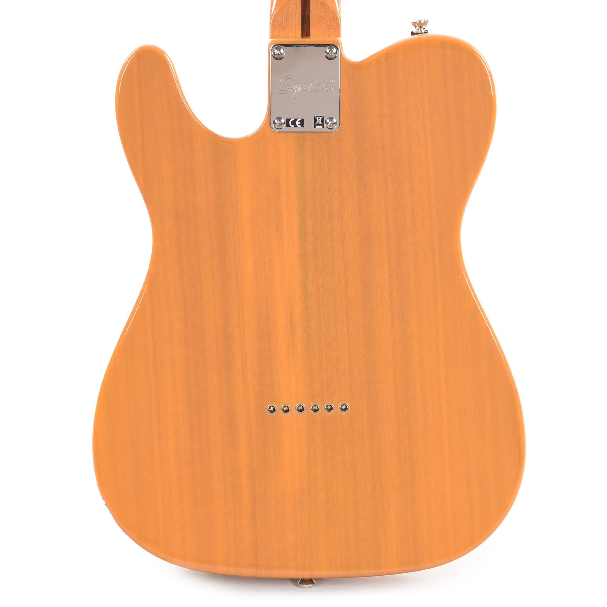 Squier Classic Vibe '60s Telecaster Thinline Butterscotch Blonde w/3-Ply Black Pickguard Electric Guitars / Semi-Hollow