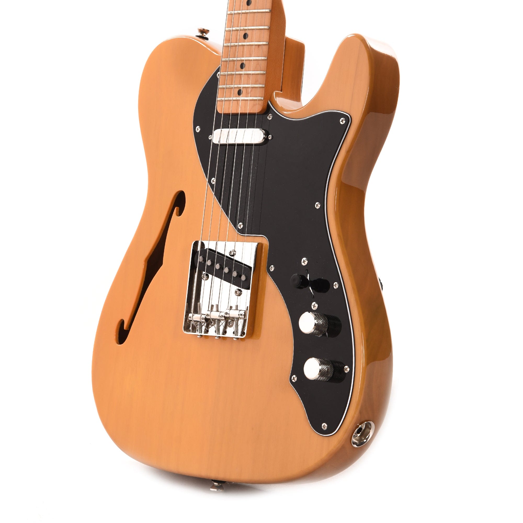 Squier Classic Vibe '60s Telecaster Thinline Butterscotch Blonde w/3-Ply Black Pickguard Electric Guitars / Semi-Hollow
