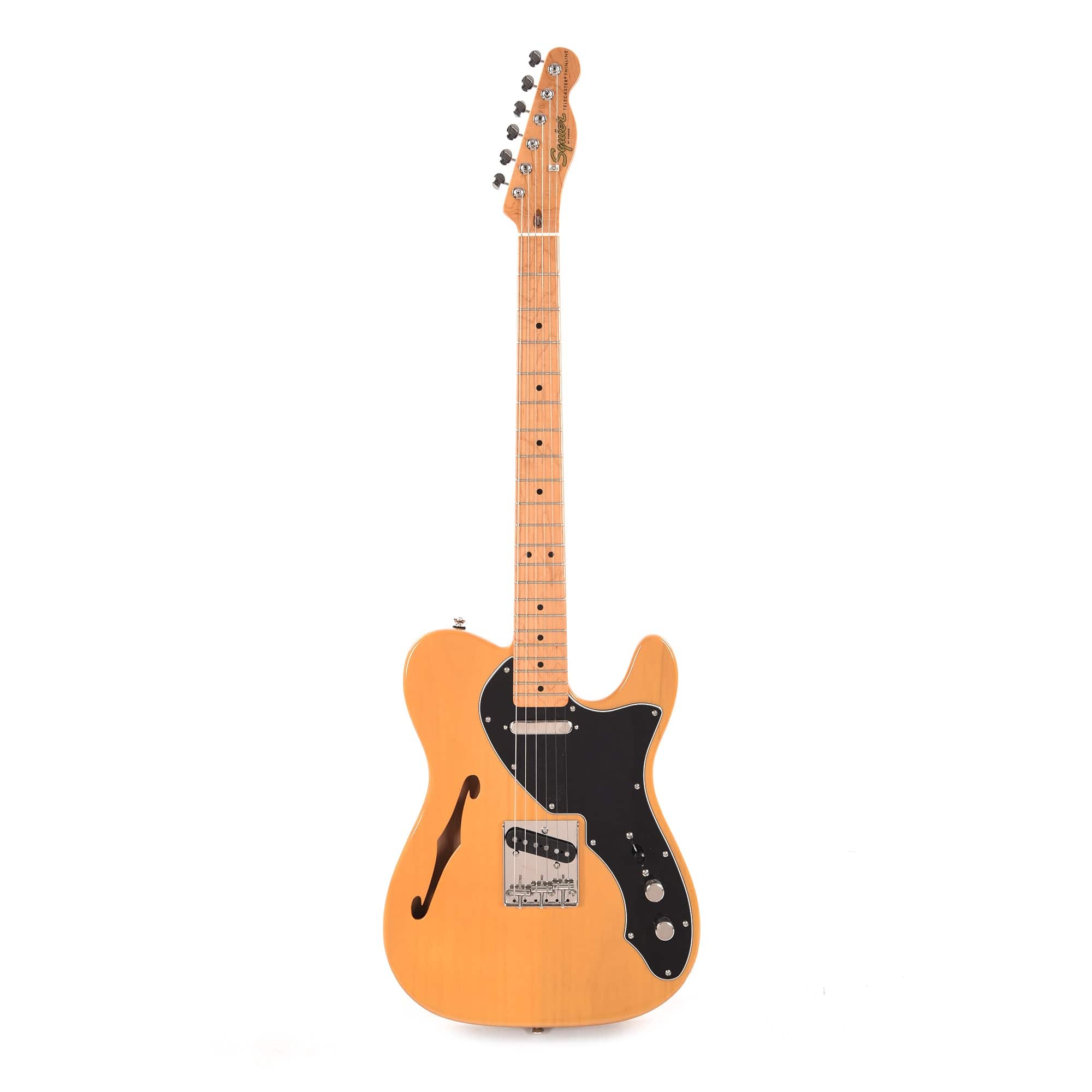 Squier Classic Vibe '60s Telecaster Thinline Butterscotch Blonde w/3-Ply Black Pickguard Electric Guitars / Semi-Hollow