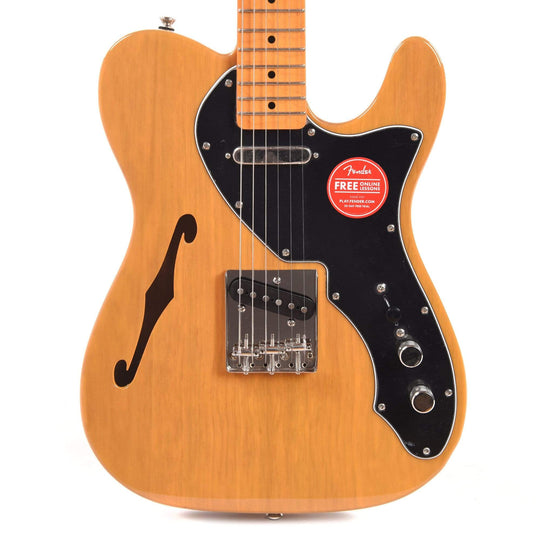 Squier Classic Vibe '60s Telecaster Thinline Butterscotch Blonde w/3-Ply Black Pickguard Electric Guitars / Semi-Hollow