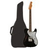 Squier Classic Vibe '60s Telecaster Thinline LRL Black Metallic w/Silver Anodized Pickguard (CME Exclusive) and FE405 Gig Bag Bundle Electric Guitars / Semi-Hollow