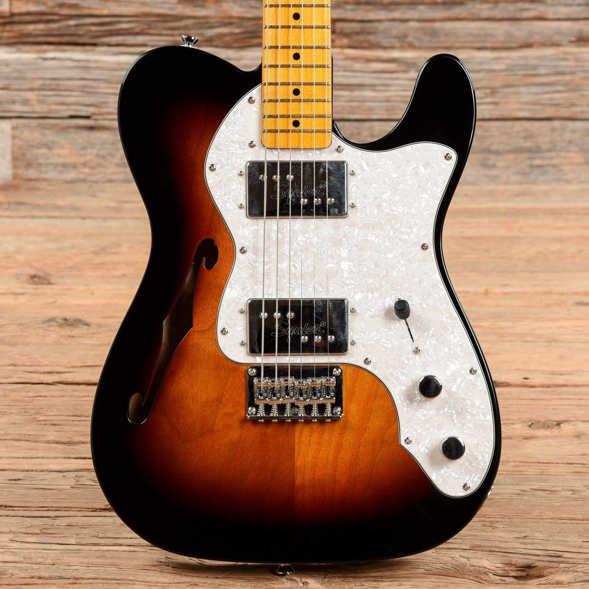 Squier Classic Vibe '70s Telecaster Thinline Sunburst 2021 Electric Guitars / Semi-Hollow