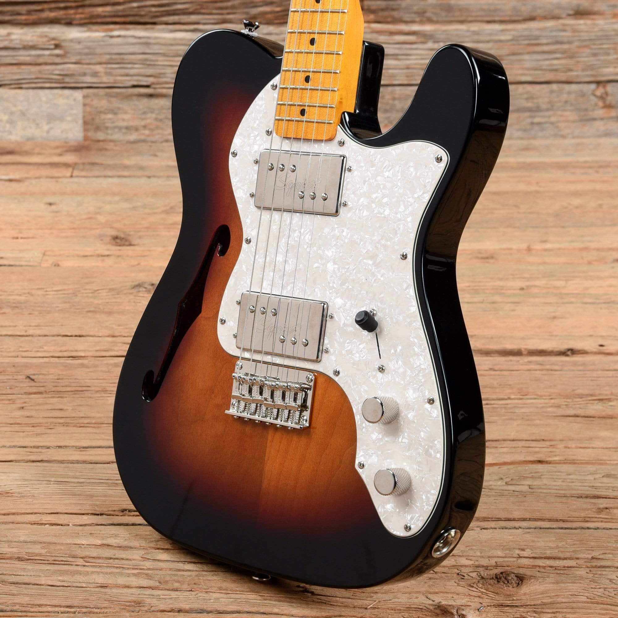 Squier Classic Vibe '70s Telecaster Thinline Sunburst 2021 Electric Guitars / Semi-Hollow
