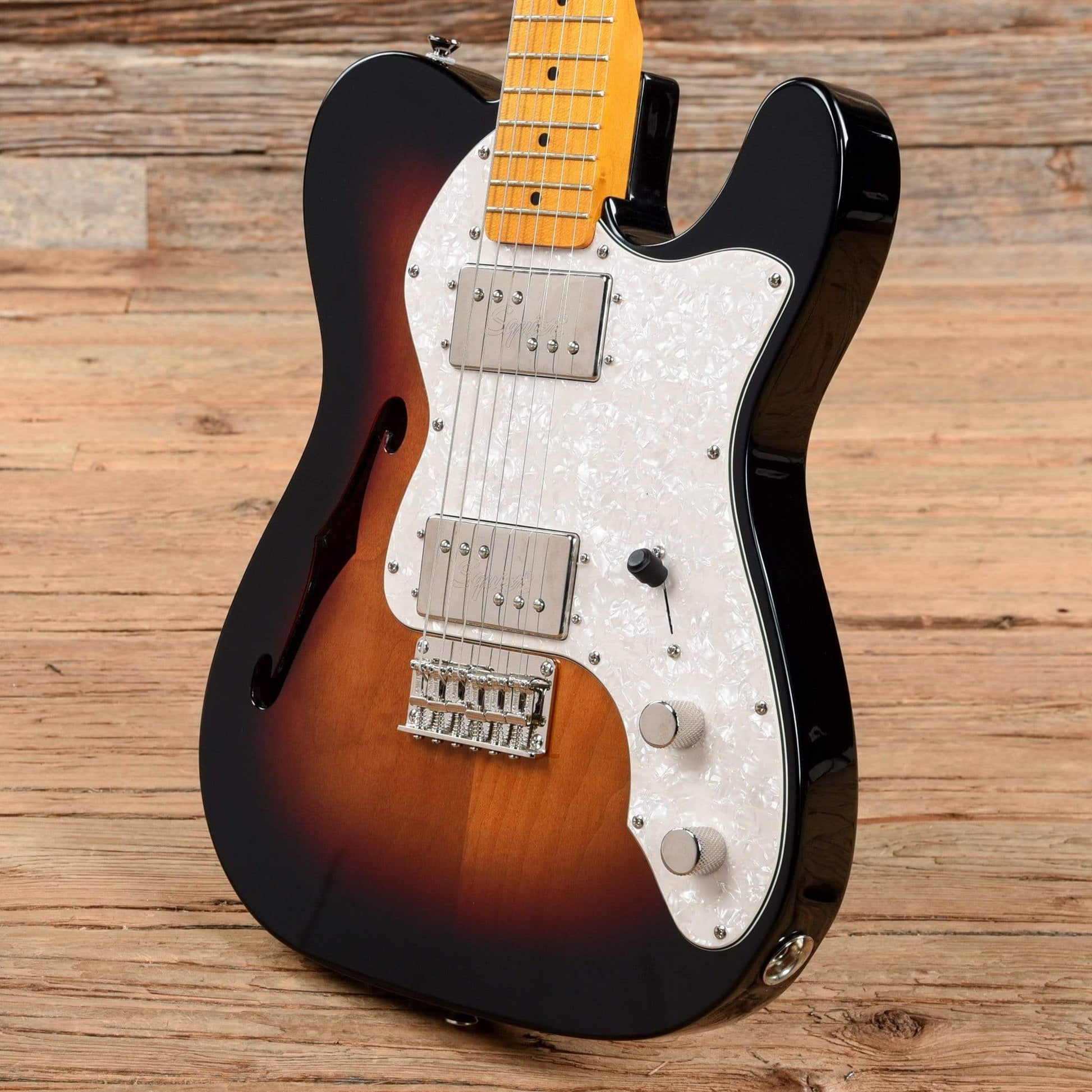Squier Classic Vibe '70s Telecaster Thinline Sunburst 2021 Electric Guitars / Semi-Hollow