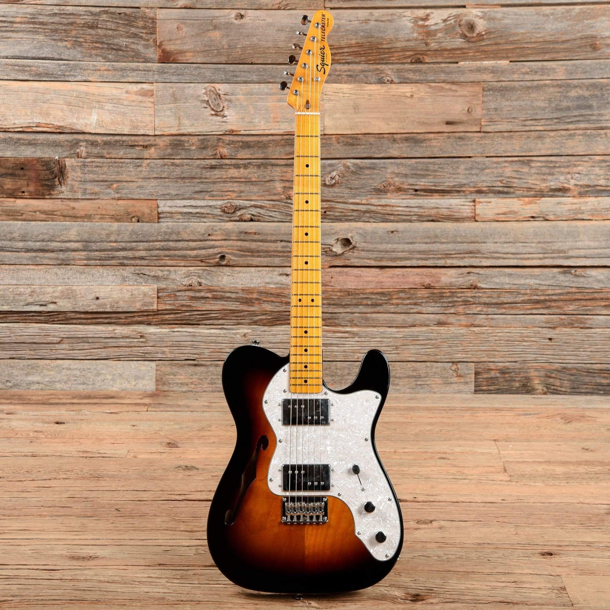 Squier Classic Vibe '70s Telecaster Thinline Sunburst 2021 Electric Guitars / Semi-Hollow