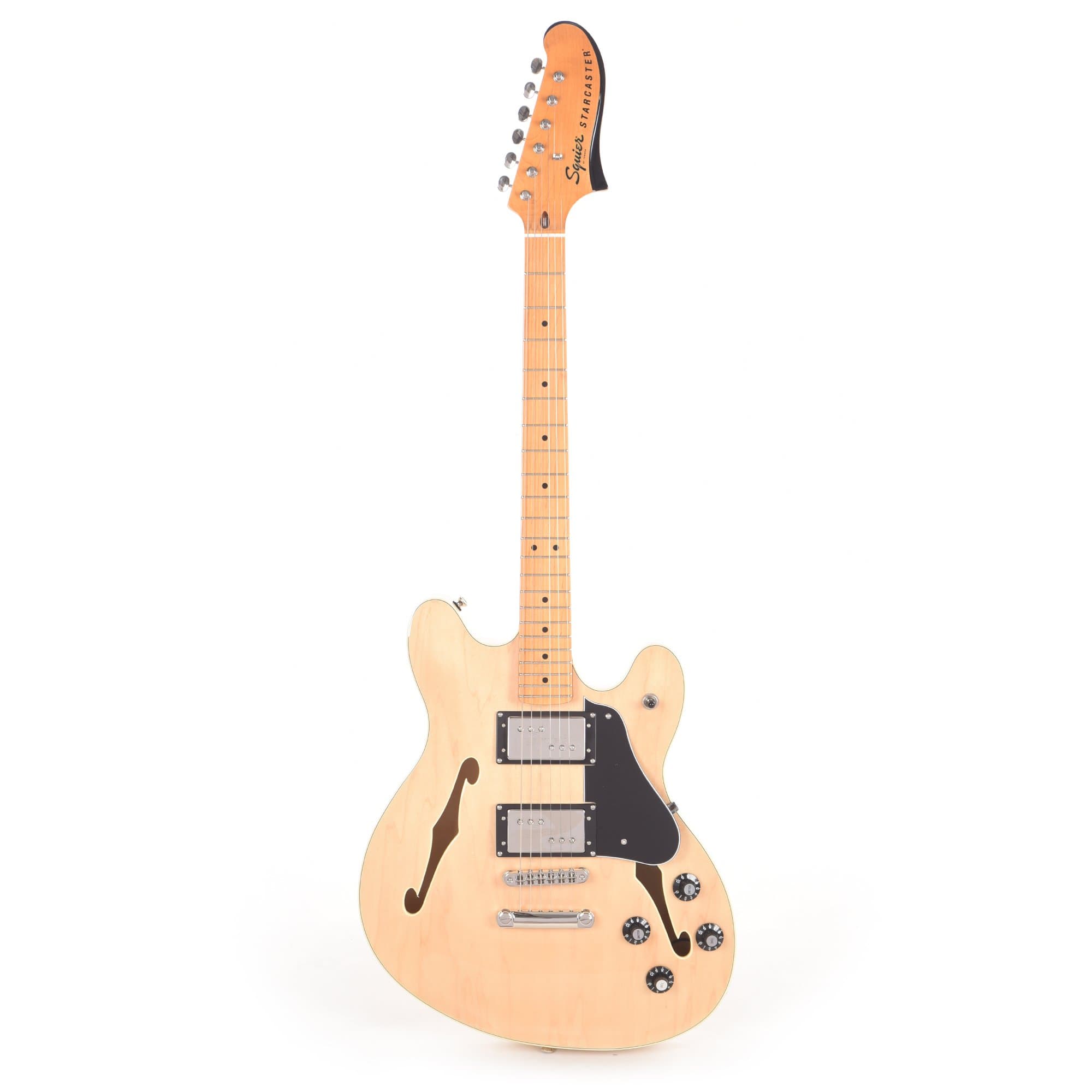 Squier Classic Vibe Starcaster Natural Electric Guitars / Semi-Hollow