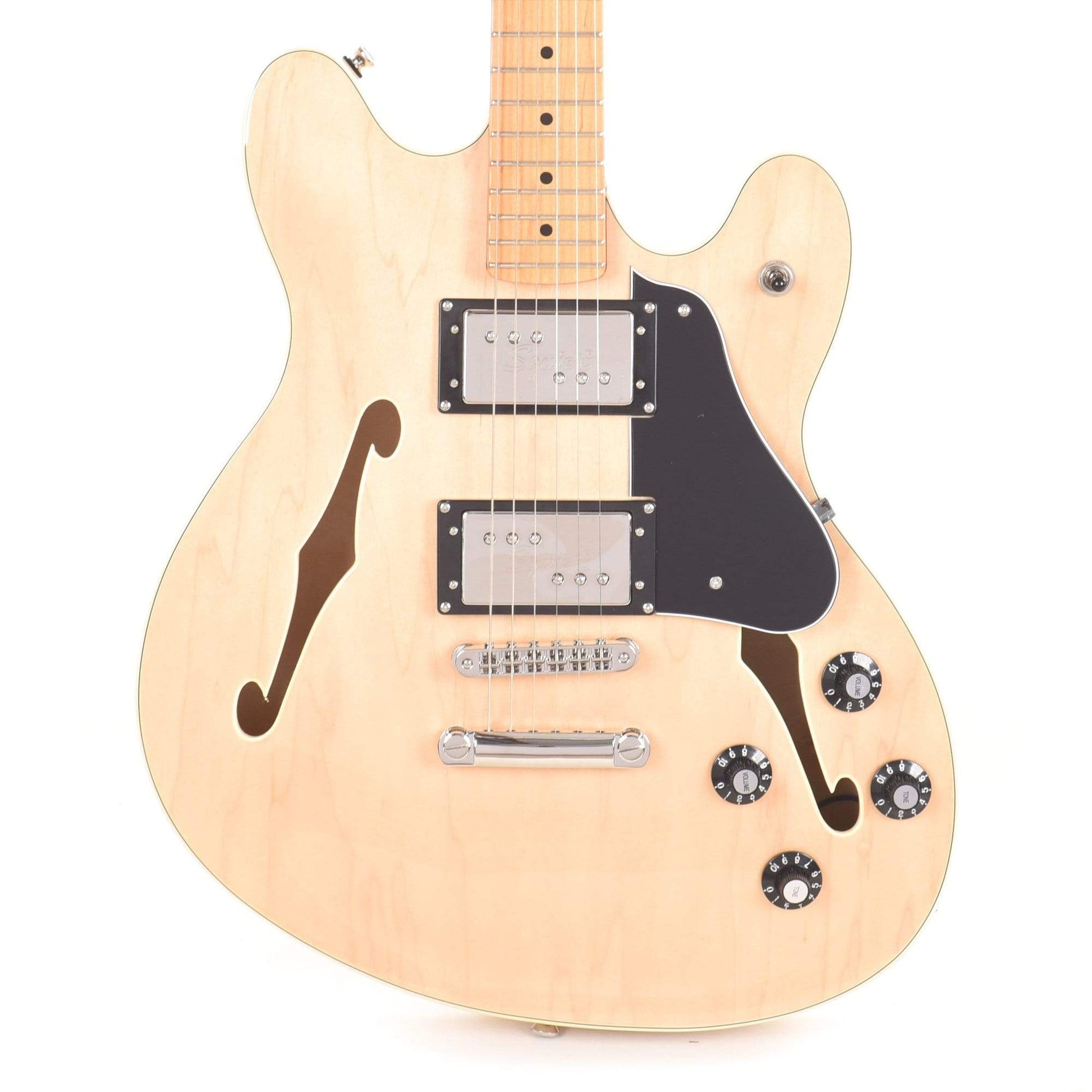 Squier Classic Vibe Starcaster Natural Electric Guitars / Semi-Hollow