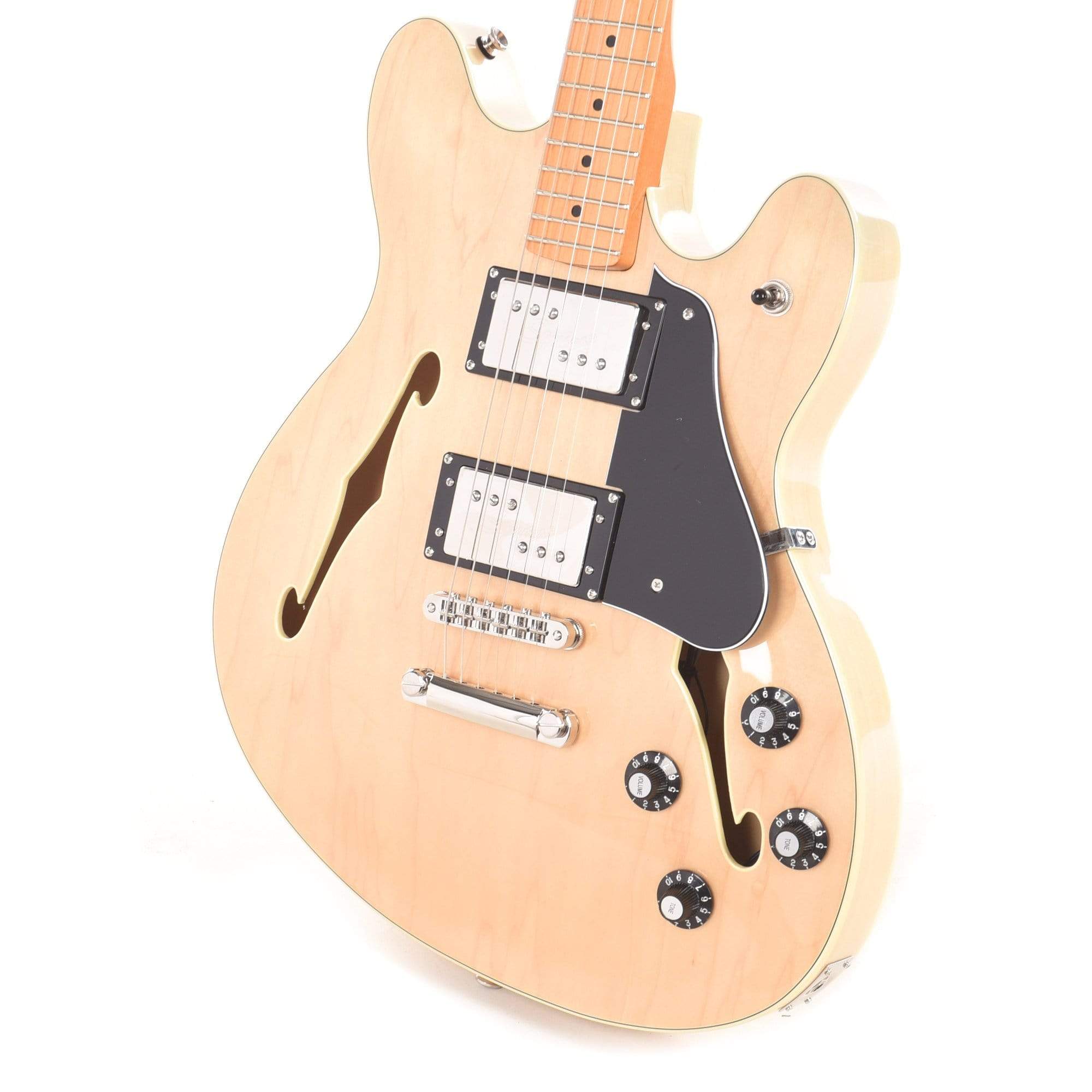 Squier Classic Vibe Starcaster Natural Electric Guitars / Semi-Hollow