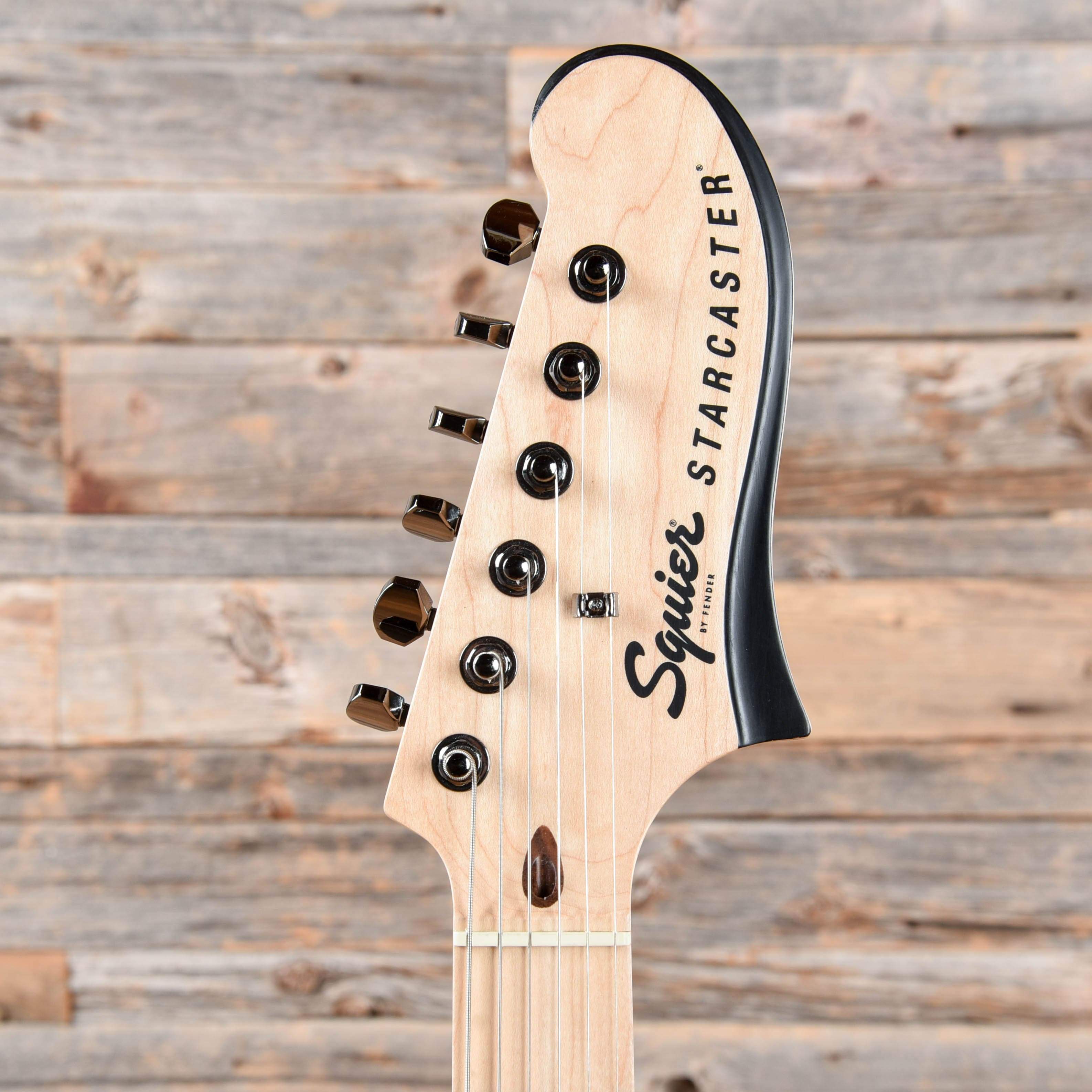 Squier Contemporary Active Starcaster Flat Black 2019 Electric Guitars / Semi-Hollow