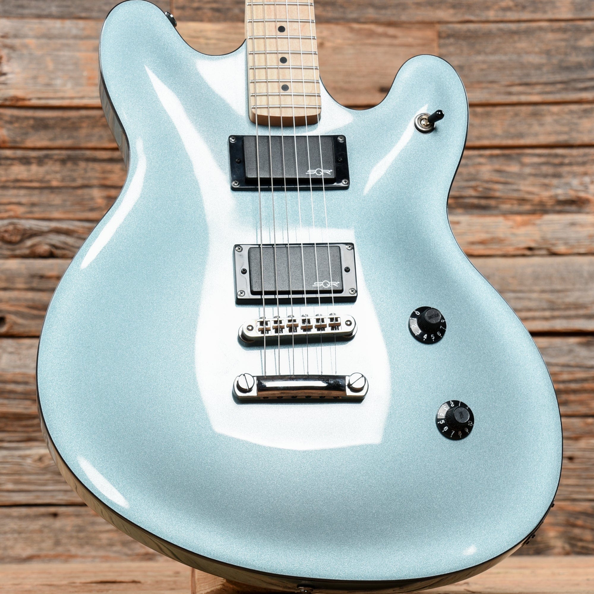 Squier Contemporary Active Starcaster Ice Blue Metallic 2019 Electric Guitars / Semi-Hollow