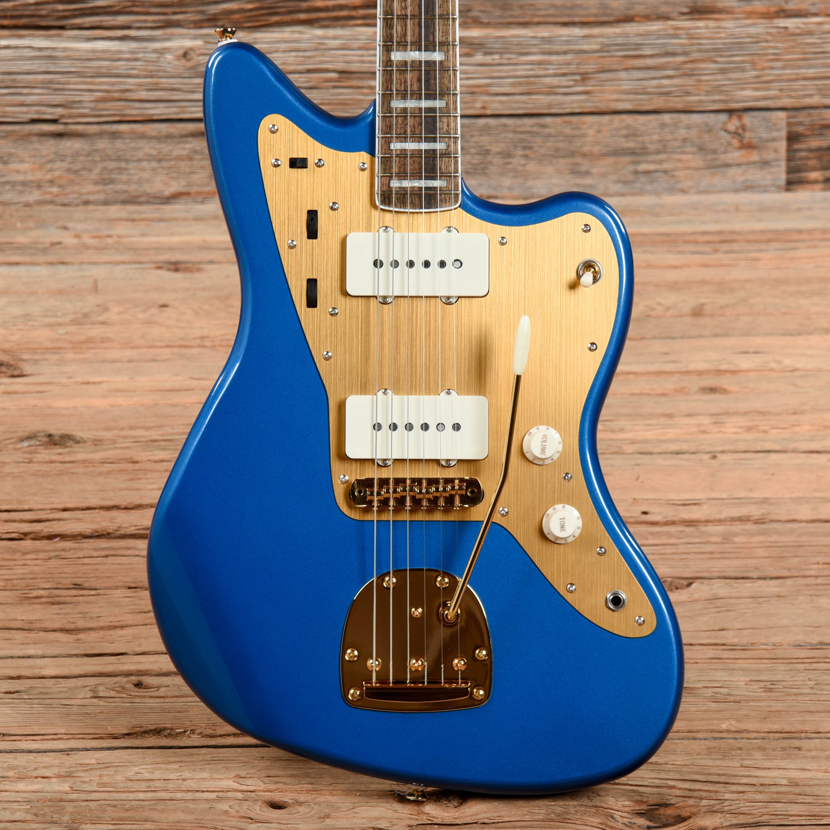 Squier 40th Anniversary Gold Edition Jazzmaster Lake Placid Blue 2022 Electric Guitars / Solid Body