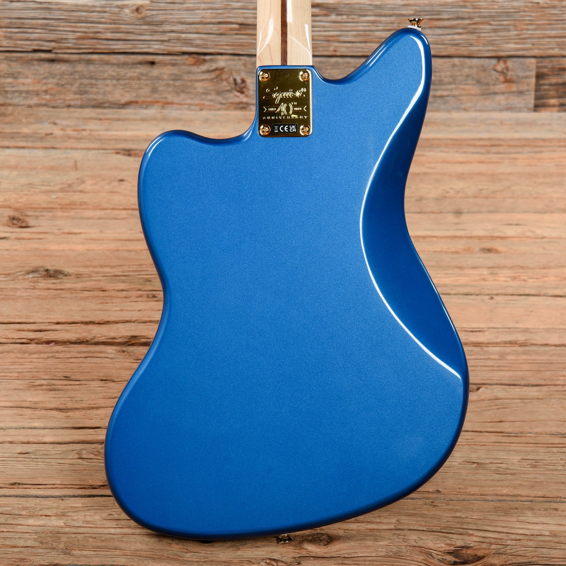 Squier 40th Anniversary Gold Edition Jazzmaster Lake Placid Blue 2022 Electric Guitars / Solid Body