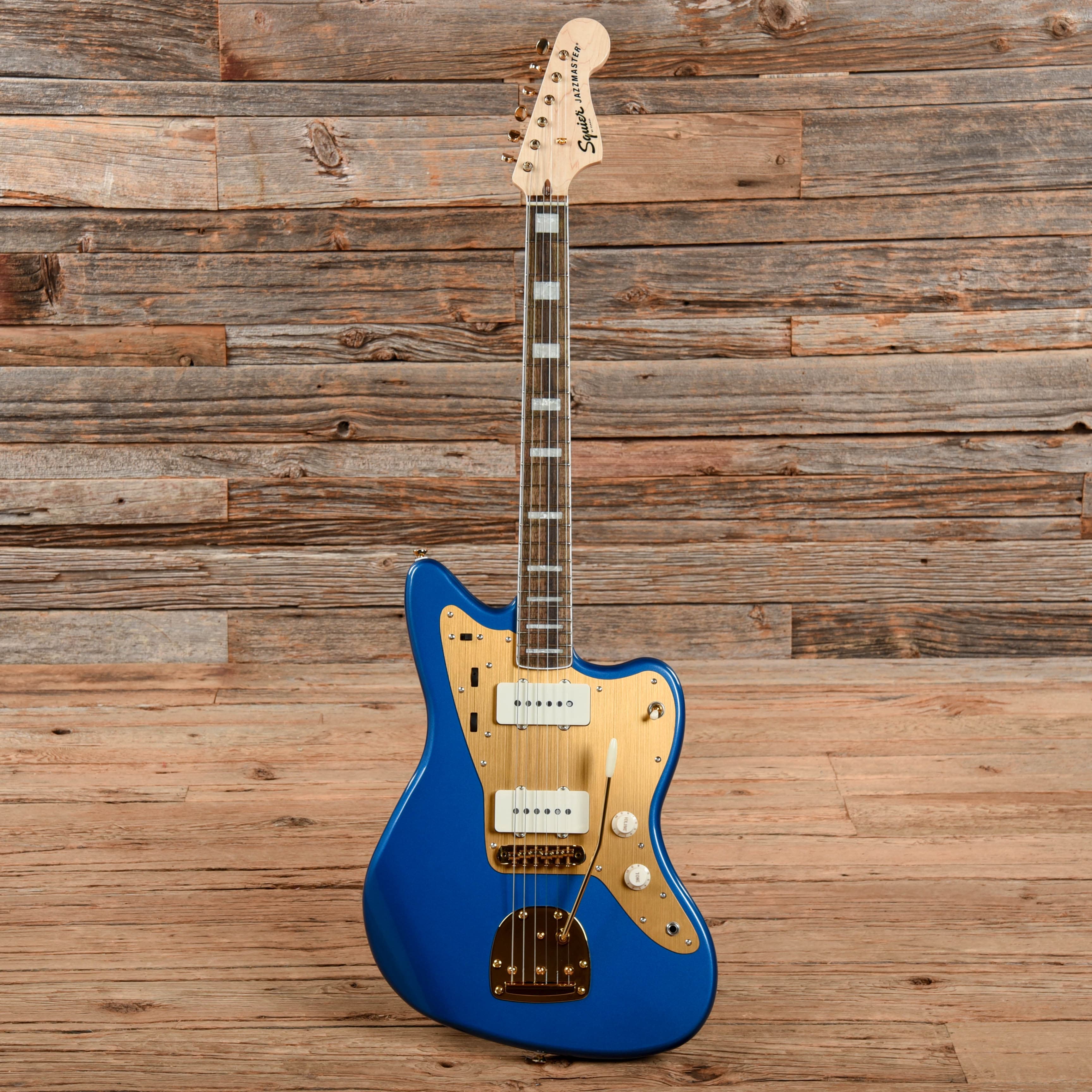 Squier 40th Anniversary Gold Edition Jazzmaster Lake Placid Blue 2022 Electric Guitars / Solid Body