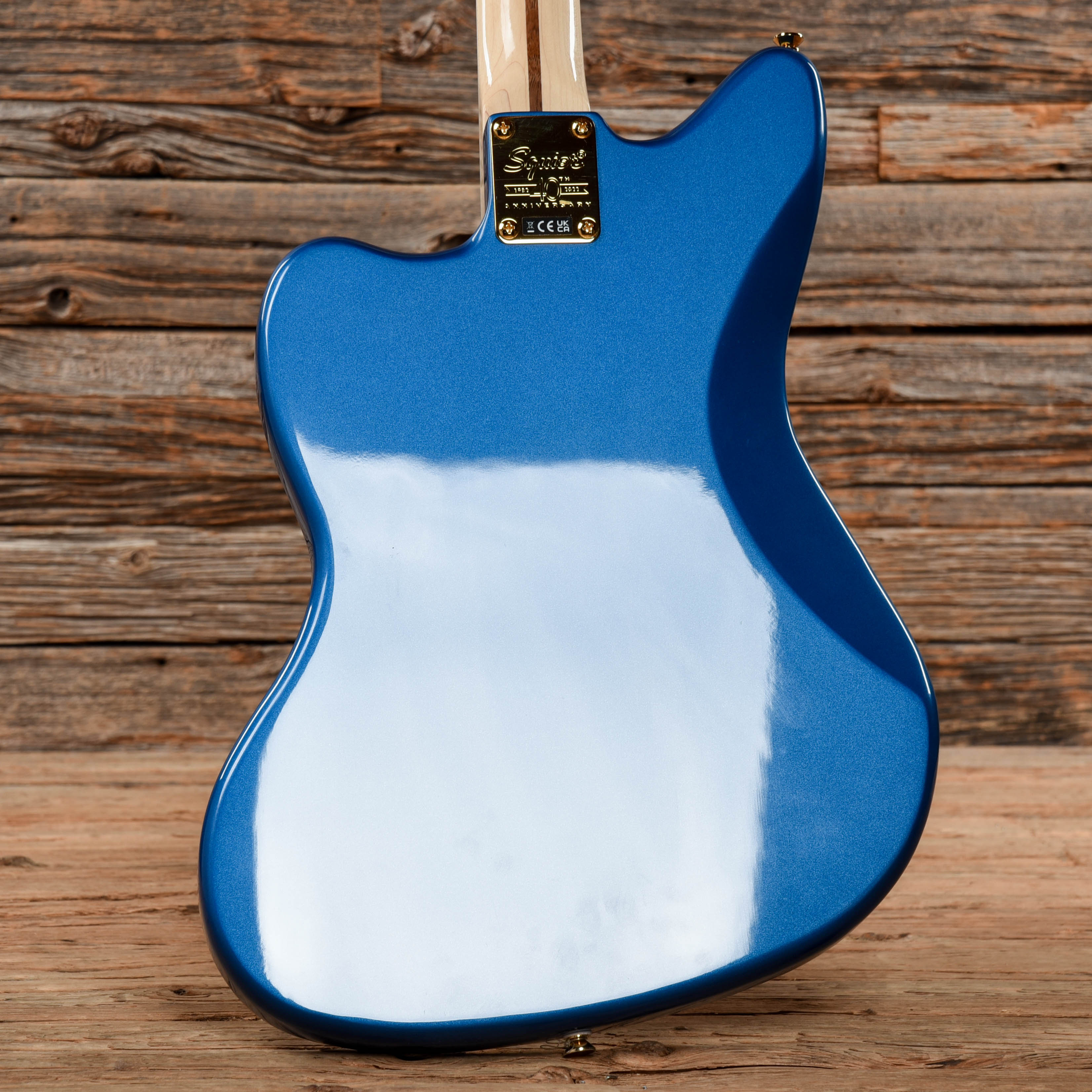 Squier 40th Anniversary Gold Edition Jazzmaster Lake Placid Blue 2022 Electric Guitars / Solid Body