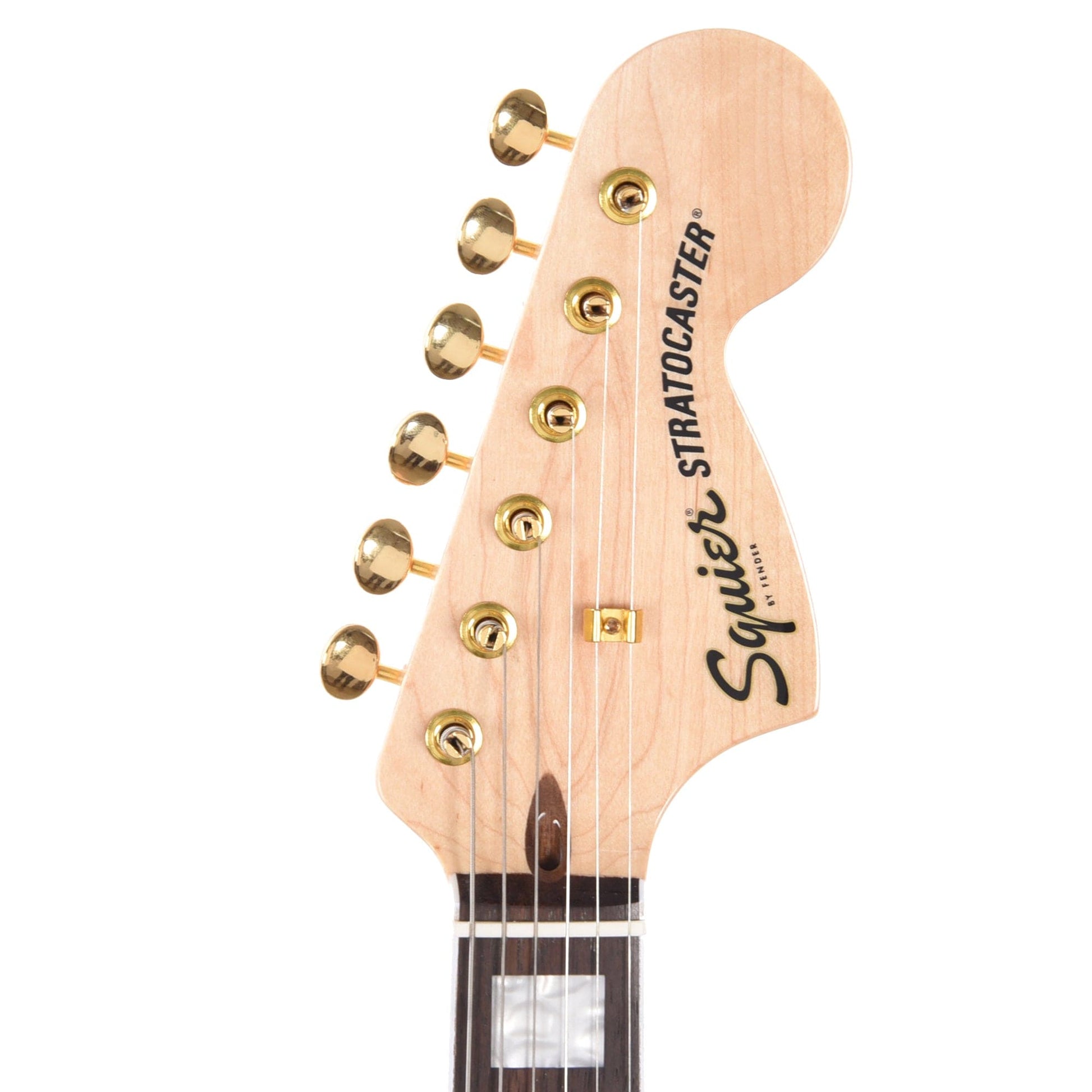 Squier 40th Anniversary Gold Edition Stratocaster Lake Placid Blue w/Gold Anodized Pickguard Electric Guitars / Solid Body