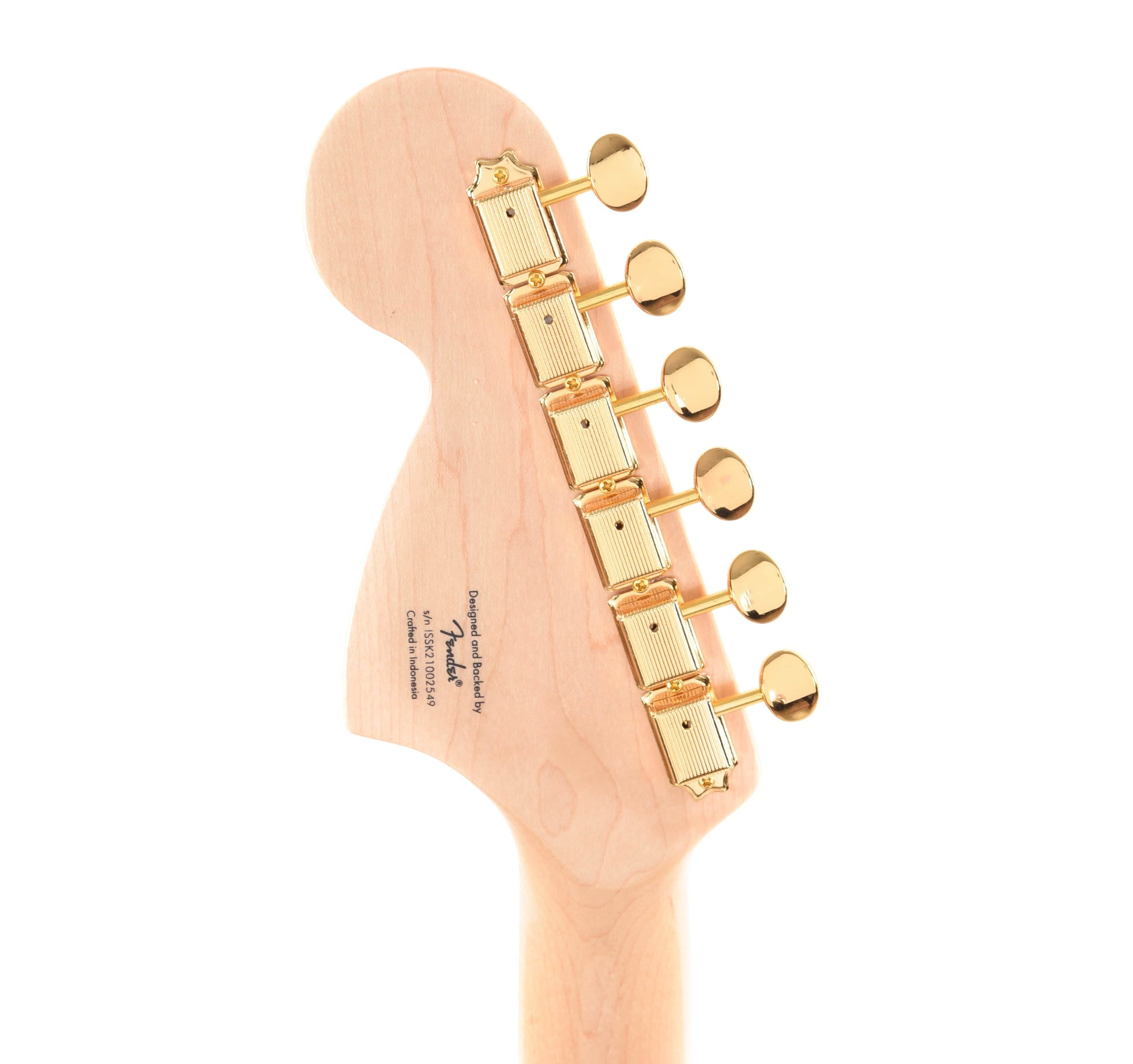 Squier 40th Anniversary Gold Edition Stratocaster Ruby Red Metallic w/Gold Anodized Pickguard Electric Guitars / Solid Body