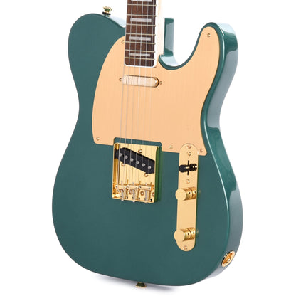 Squier 40th Anniversary Gold Edition Telecaster Sherwood Green w/Gold Anodized Pickguard Electric Guitars / Solid Body