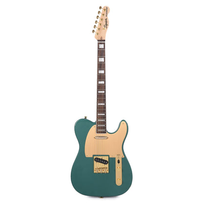 Squier 40th Anniversary Gold Edition Telecaster Sherwood Green w/Gold Anodized Pickguard Electric Guitars / Solid Body
