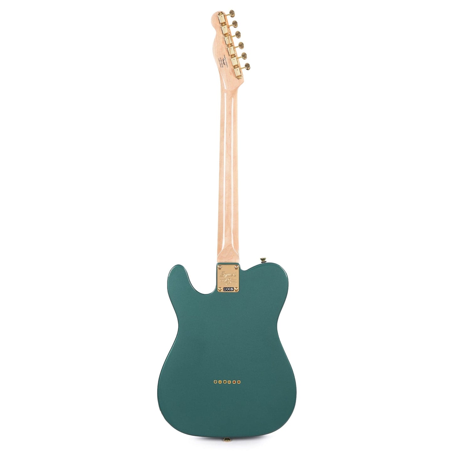 Squier 40th Anniversary Gold Edition Telecaster Sherwood Green w/Gold Anodized Pickguard Electric Guitars / Solid Body