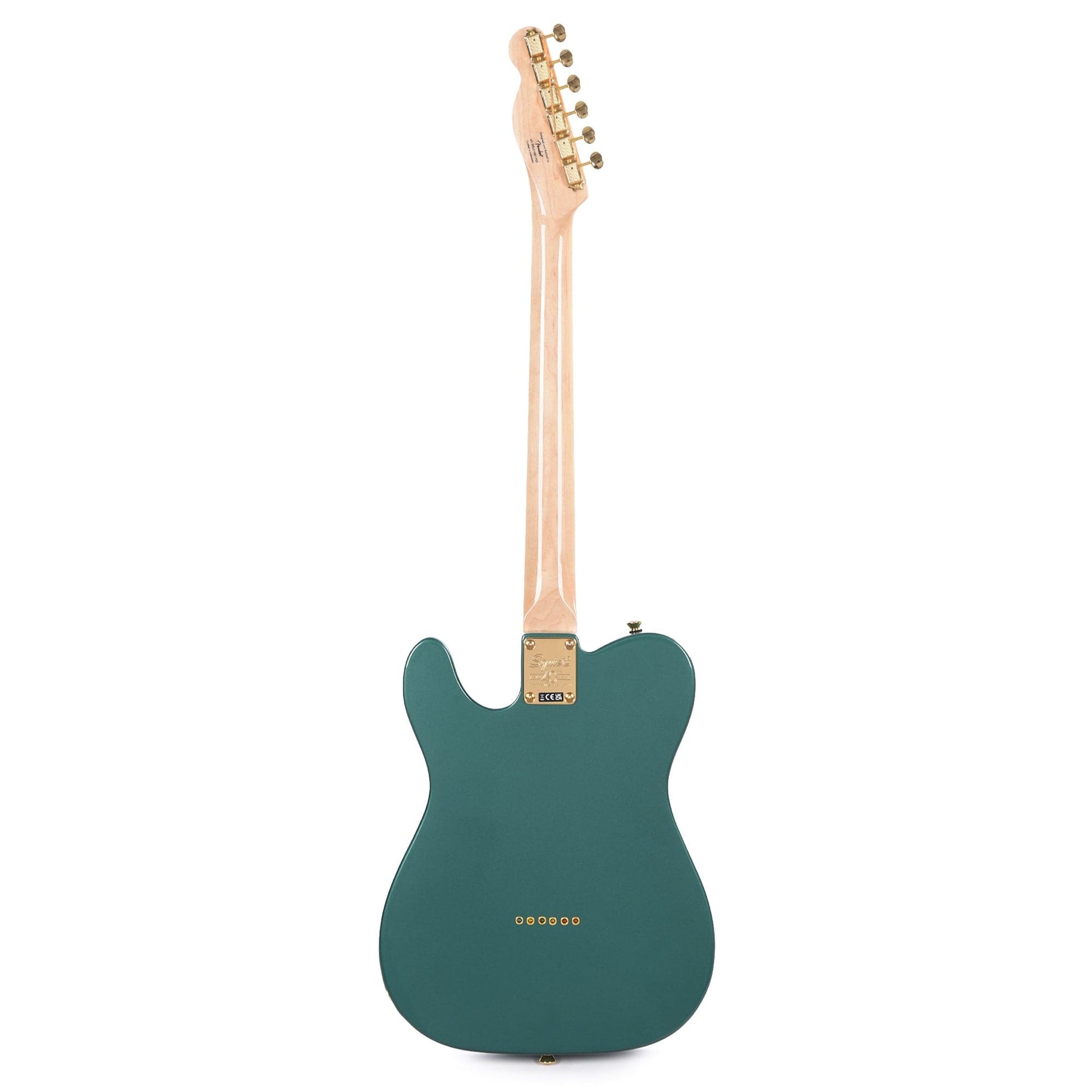 Squier 40th Anniversary Gold Edition Telecaster Sherwood Green w/Gold Anodized Pickguard Electric Guitars / Solid Body