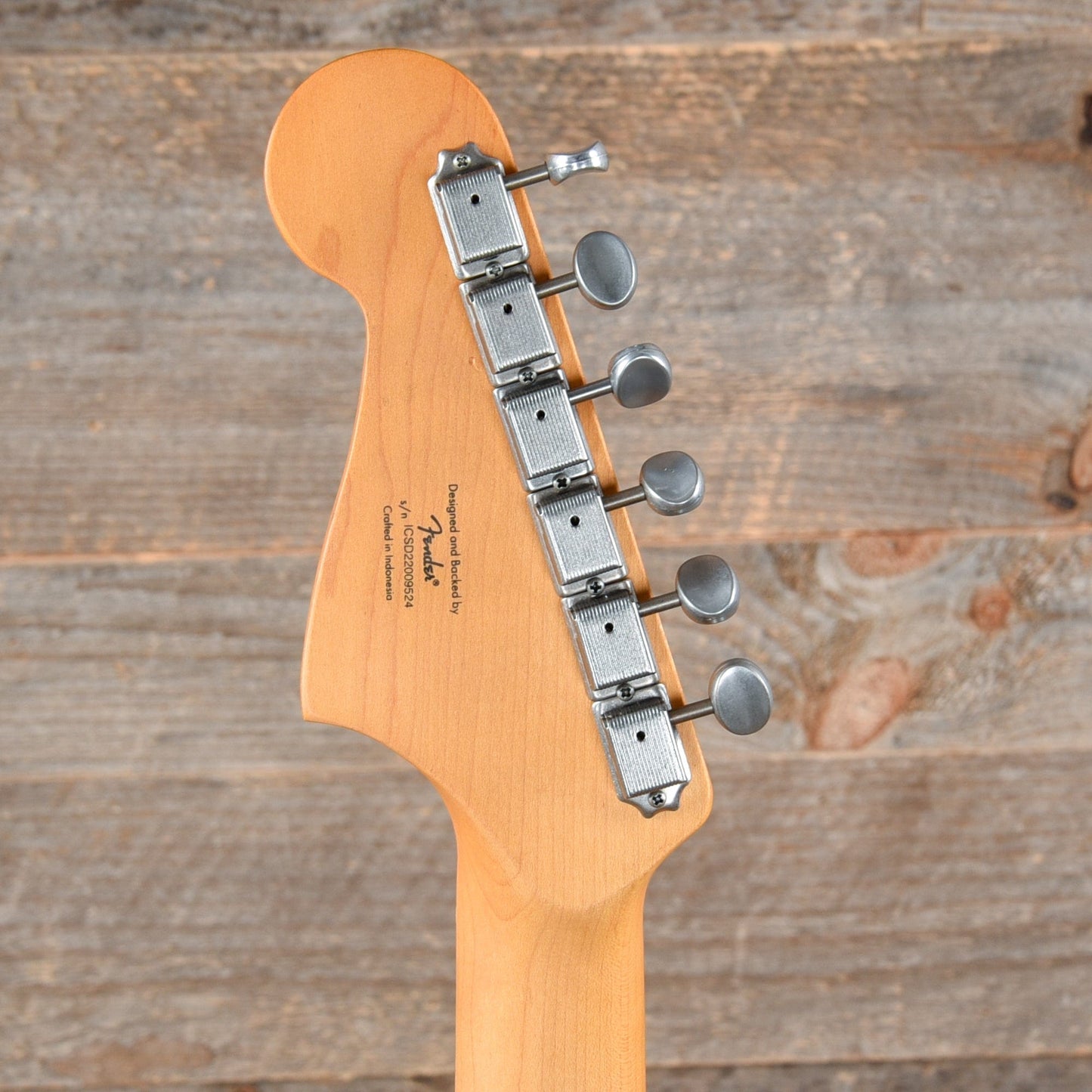 Squier 40th Anniversary Vintage Edition Jazzmaster Satin Desert Sand w/Gold Anodized Pickguard Electric Guitars / Solid Body