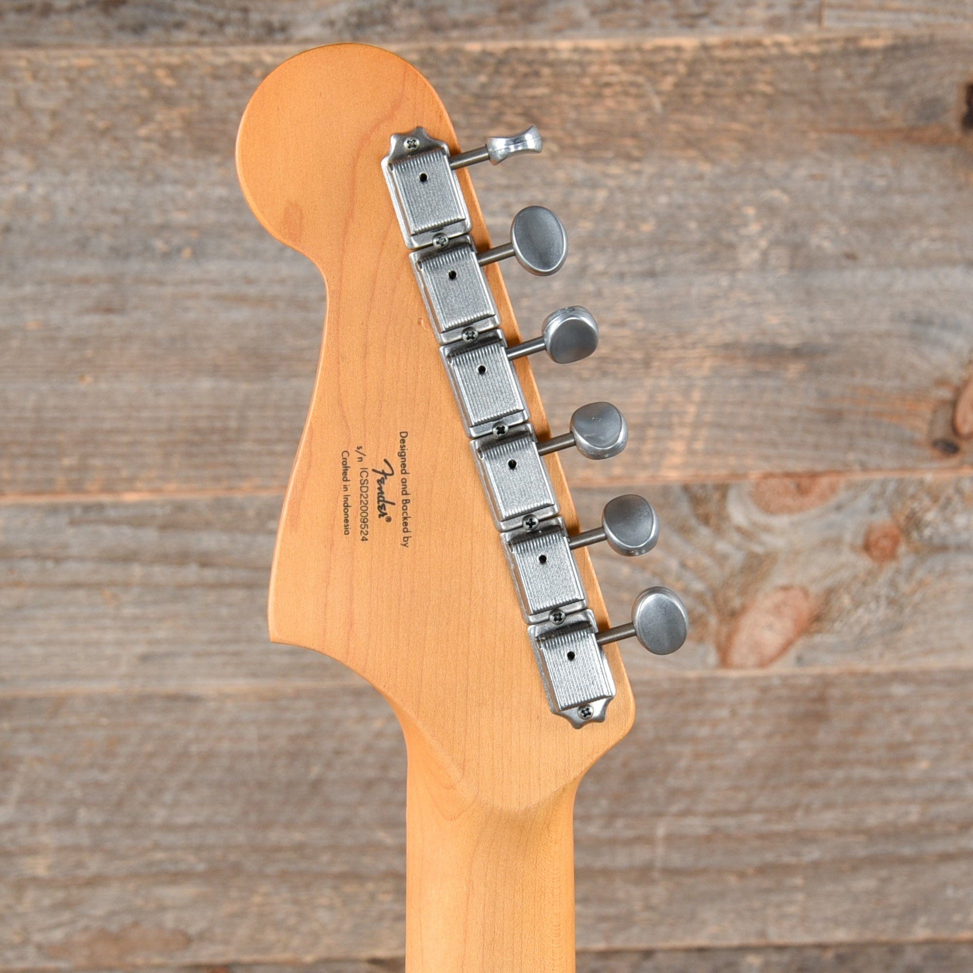 Squier 40th Anniversary Vintage Edition Jazzmaster Satin Desert Sand w/Gold Anodized Pickguard Electric Guitars / Solid Body