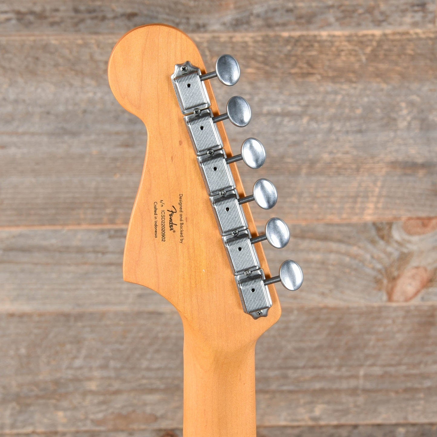 Squier 40th Anniversary Vintage Edition Jazzmaster Satin Desert Sand w/Gold Anodized Pickguard Electric Guitars / Solid Body