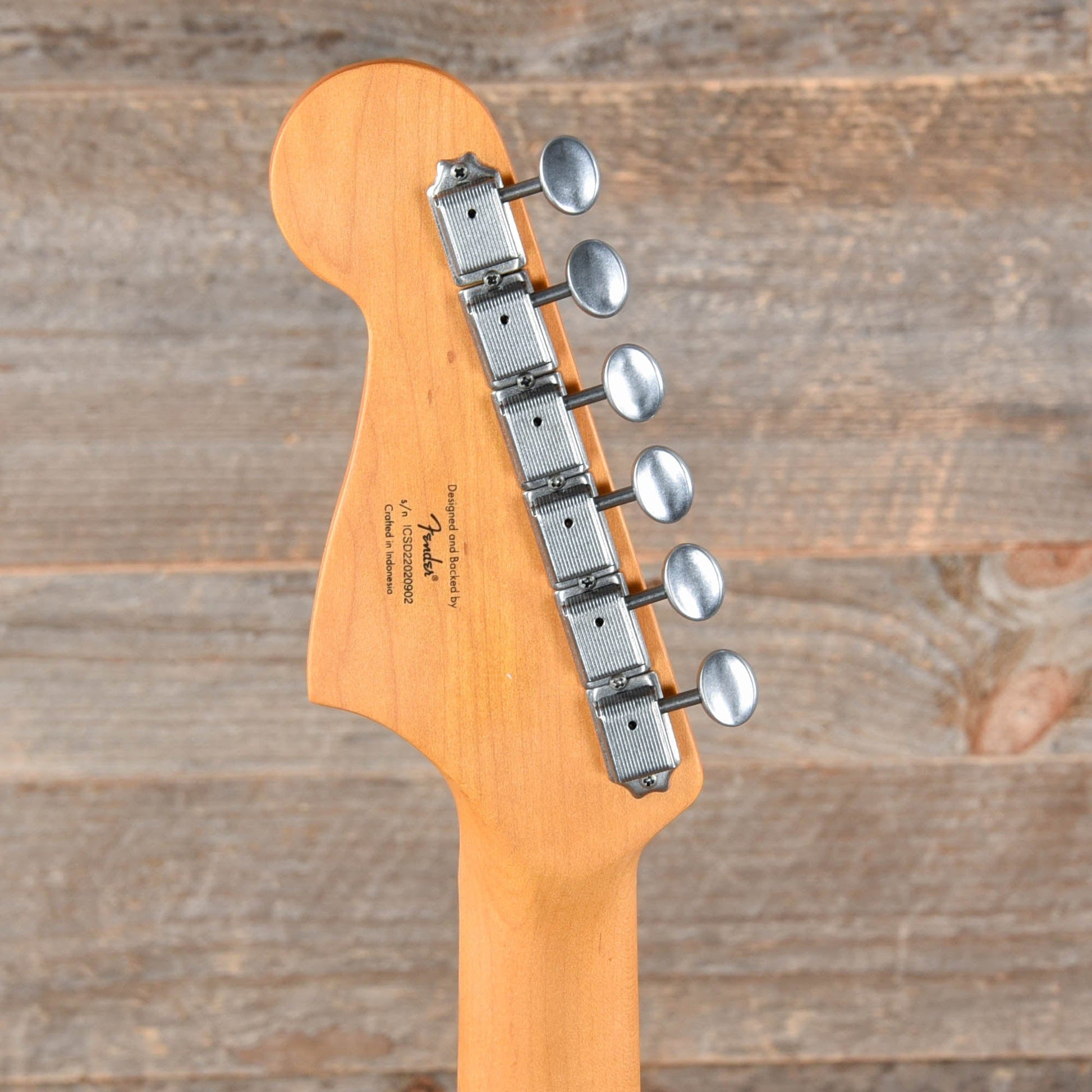 Squier 40th Anniversary Vintage Edition Jazzmaster Satin Desert Sand w/Gold Anodized Pickguard Electric Guitars / Solid Body