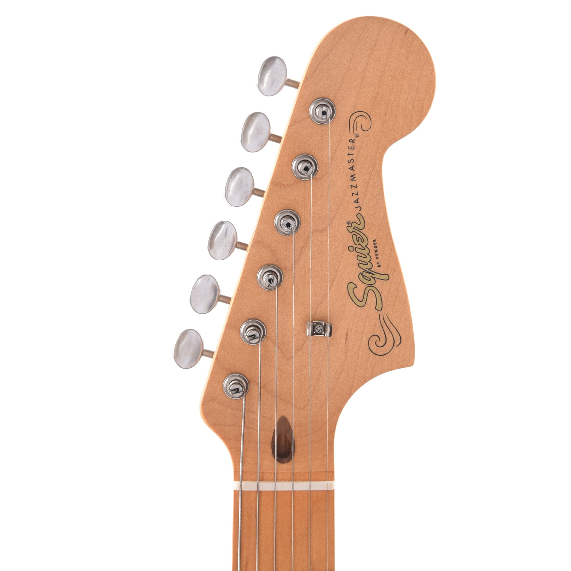 Squier 40th Anniversary Vintage Edition Jazzmaster Satin Sea Foam Green w/Gold Anodized Pickguard Electric Guitars / Solid Body