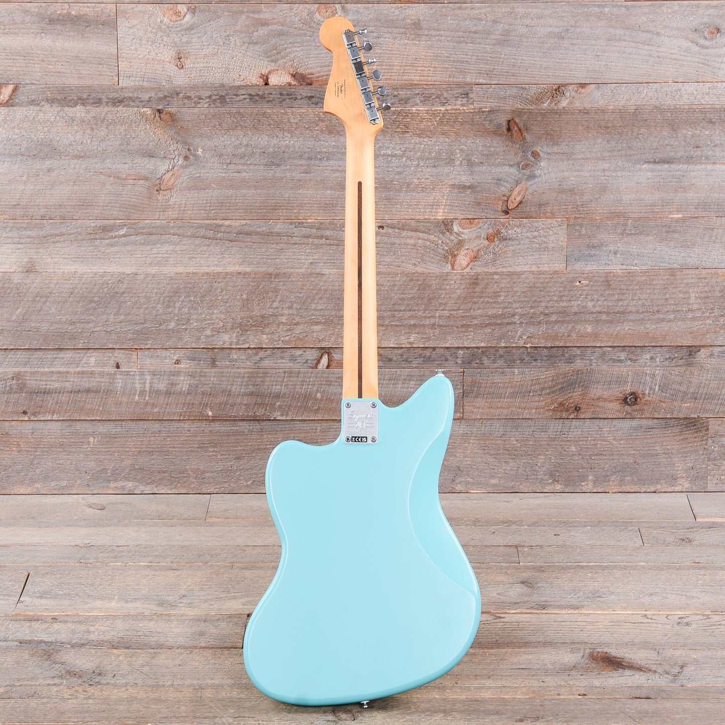 Squier 40th Anniversary Vintage Edition Jazzmaster Satin Sea Foam Green w/Gold Anodized Pickguard Electric Guitars / Solid Body