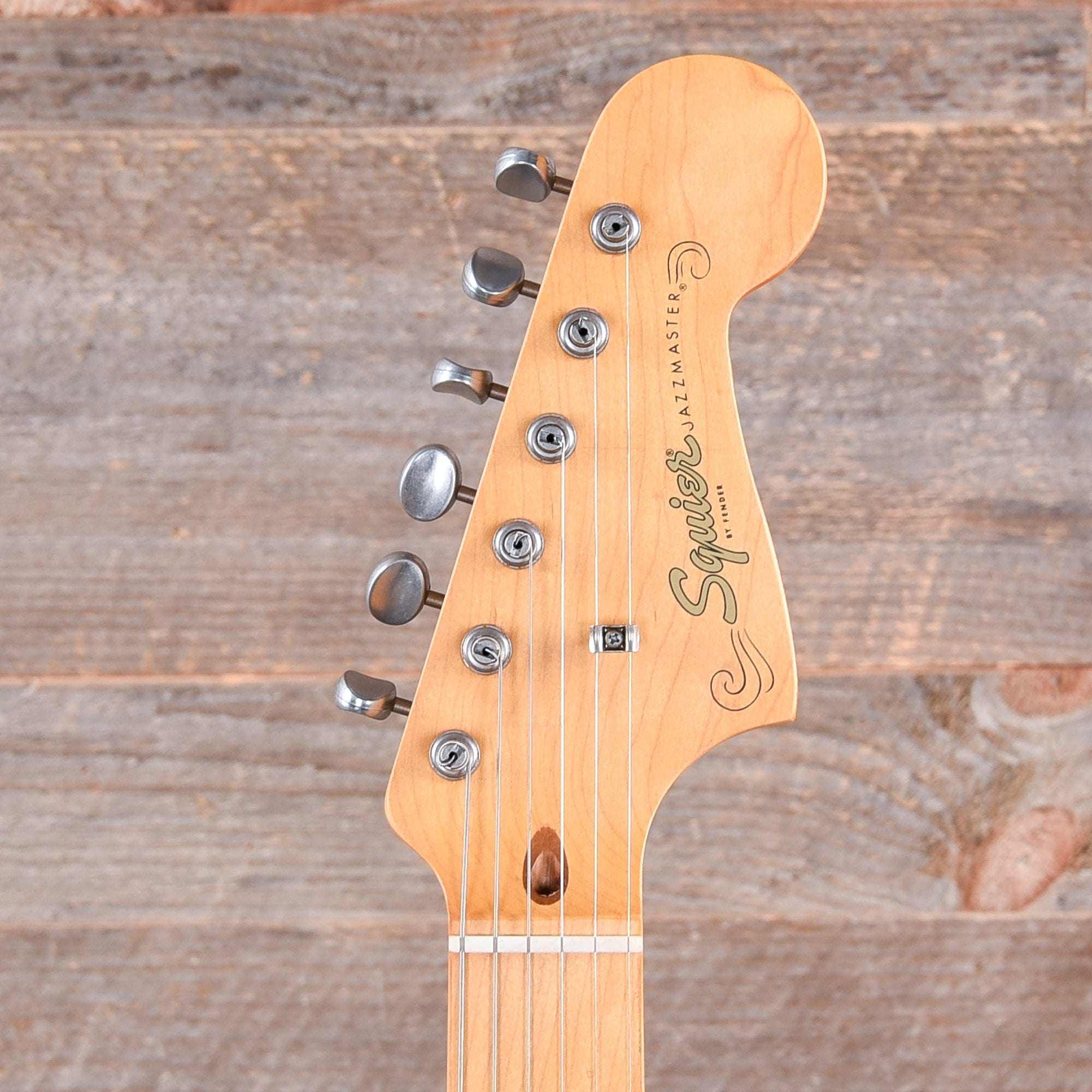 Squier 40th Anniversary Vintage Edition Jazzmaster Satin Sea Foam Green w/Gold Anodized Pickguard Electric Guitars / Solid Body