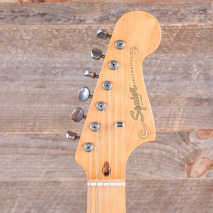 Squier 40th Anniversary Vintage Edition Jazzmaster Satin Sea Foam Green w/Gold Anodized Pickguard Electric Guitars / Solid Body