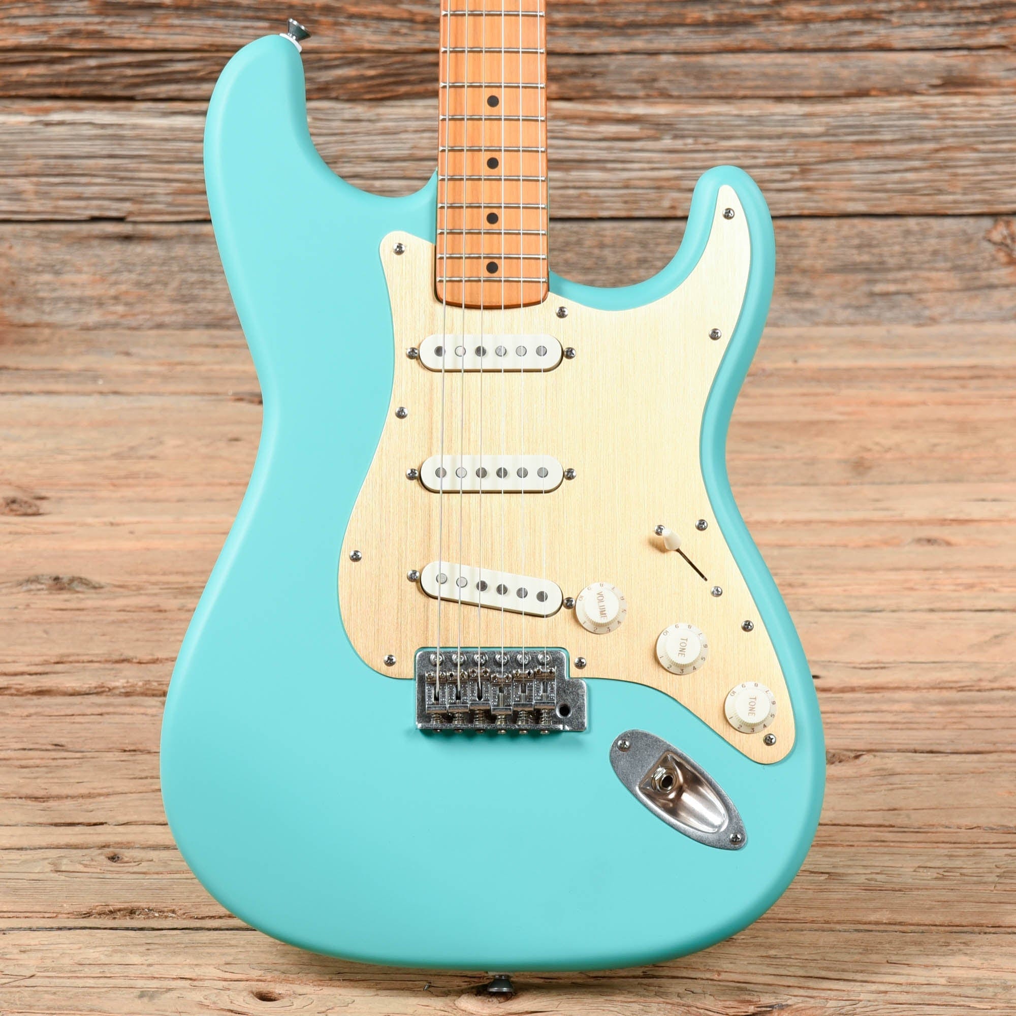 Squier 40th Anniversary Vintage Edition Stratocaster Satin Sea Foam Green 2022 Electric Guitars / Solid Body