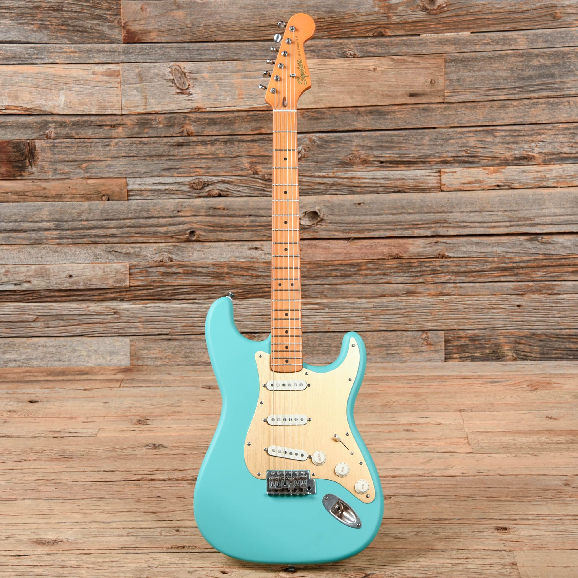 Squier 40th Anniversary Vintage Edition Stratocaster Satin Sea Foam Green 2022 Electric Guitars / Solid Body