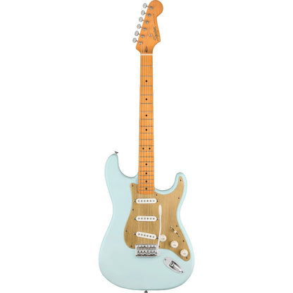 Squier 40th Anniversary Vintage Edition Stratocaster Satin Sonic Blue w/Gold Anodized Pickguard Electric Guitars / Solid Body