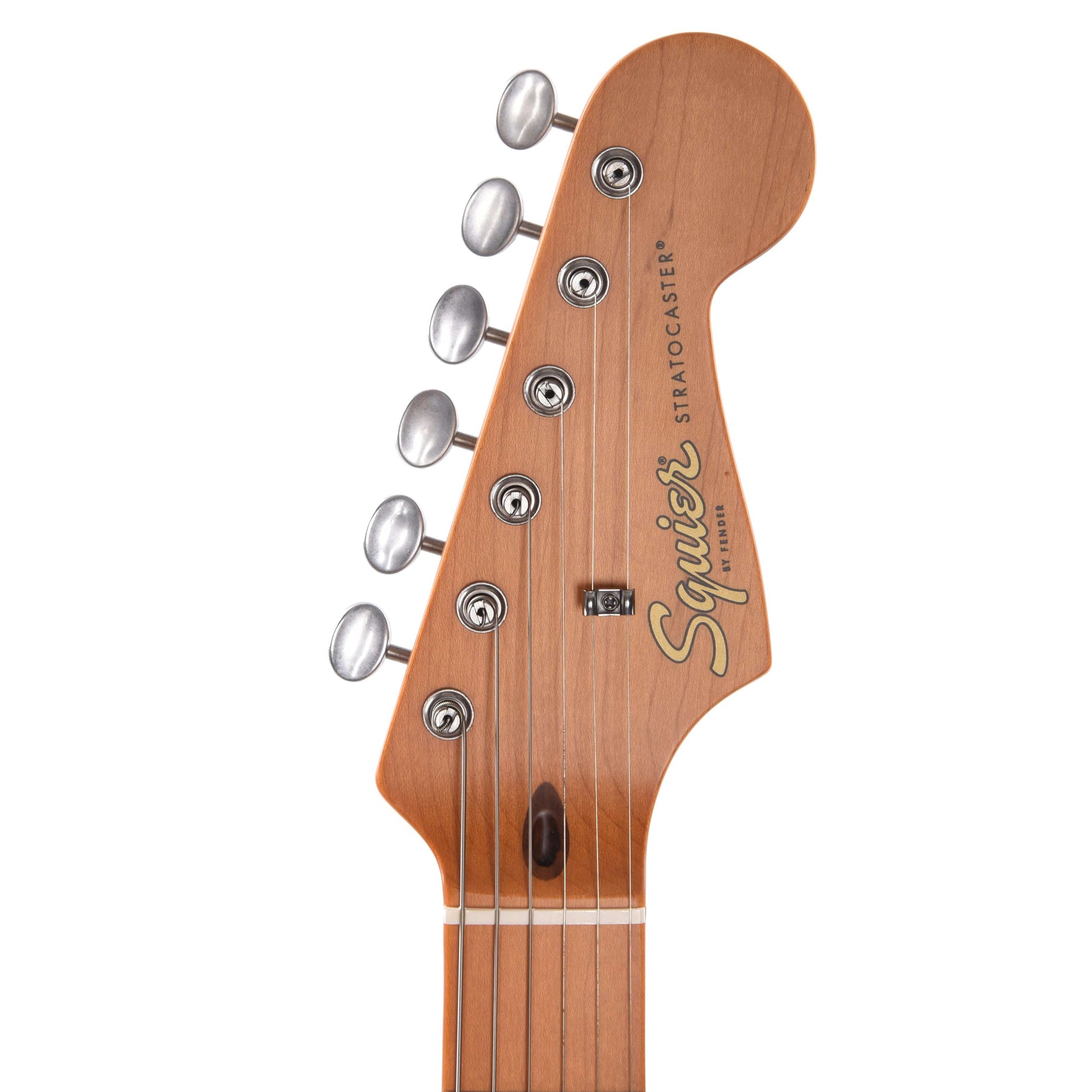 Squier 40th Anniversary Vintage Edition Stratocaster Satin Wide 2-Color Sunburst w/Black Anodized Pickguard Electric Guitars / Solid Body