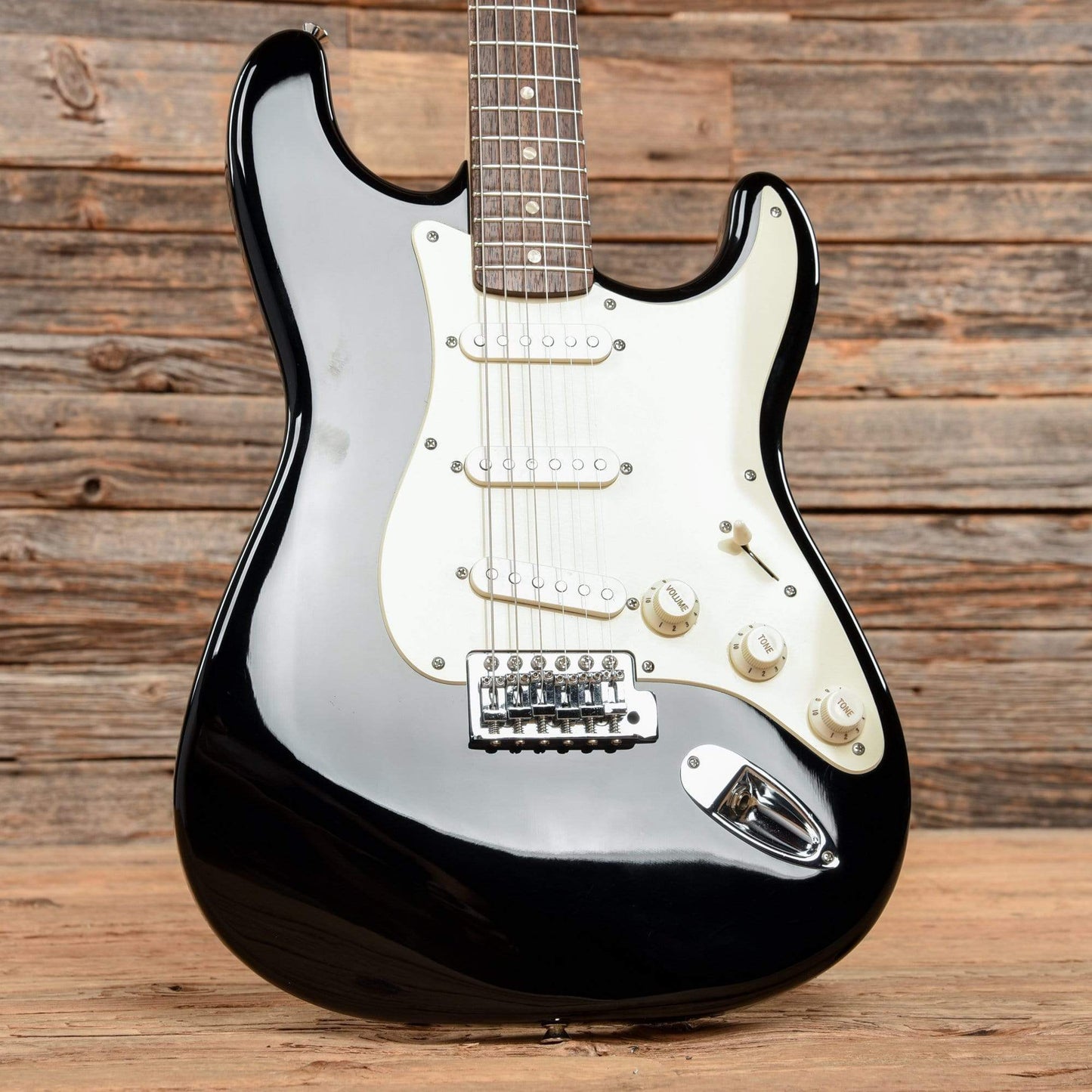 Squier Affinity Stratocaster Black 2007 Electric Guitars / Solid Body