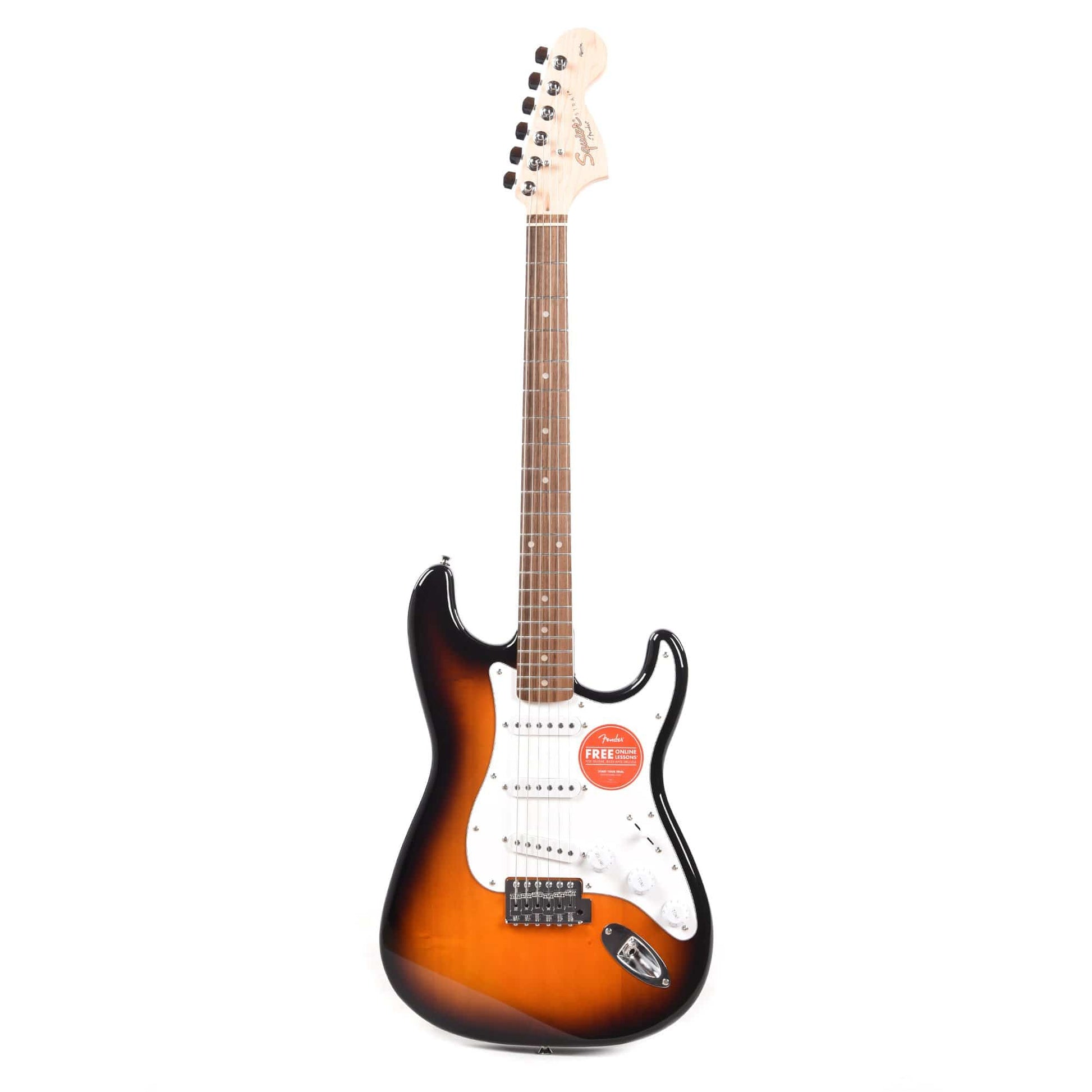 Squier Affinity Stratocaster Brown Sunburst Electric Guitars / Solid Body