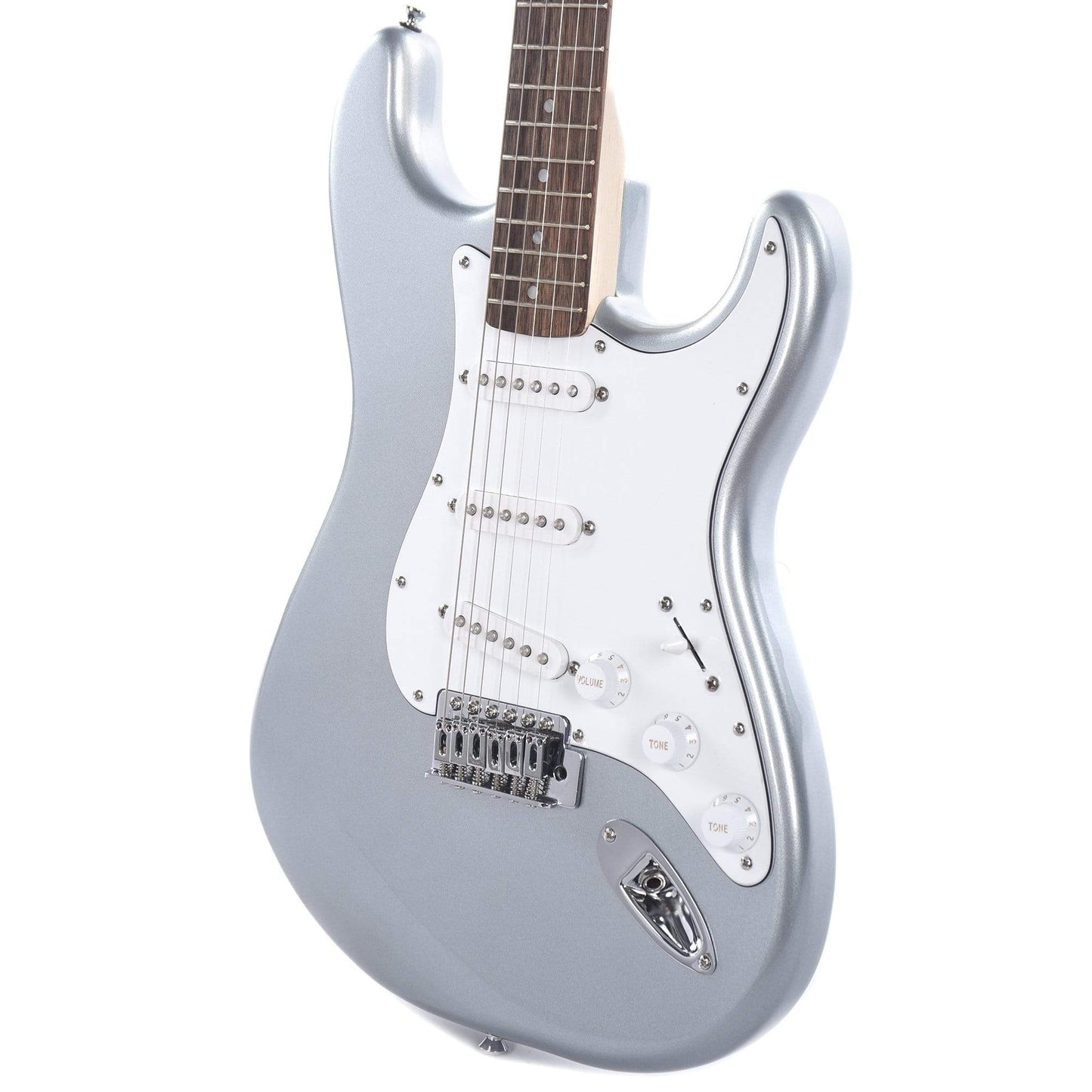 Squier Affinity Stratocaster Slick Silver Electric Guitars / Solid Body