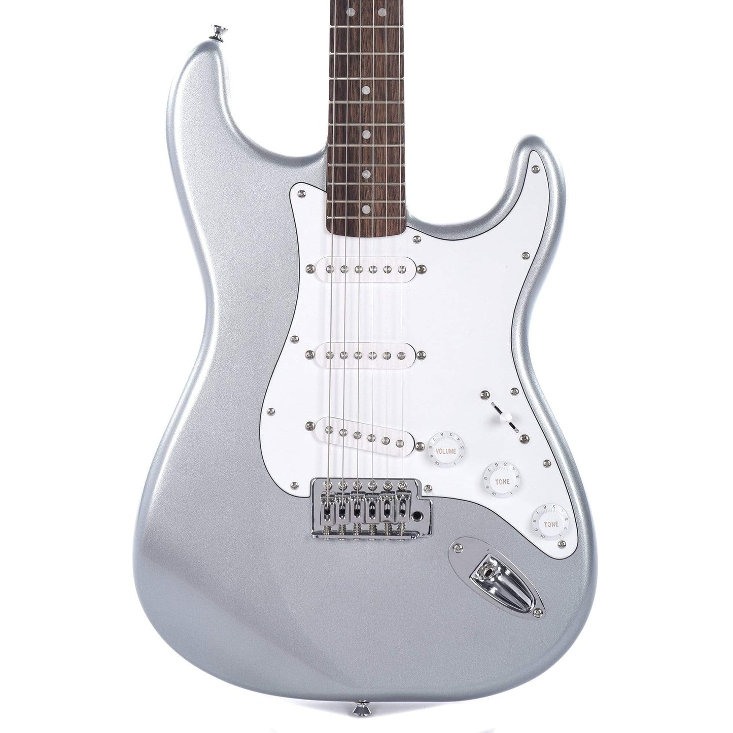 Squier Affinity Stratocaster Slick Silver Electric Guitars / Solid Body
