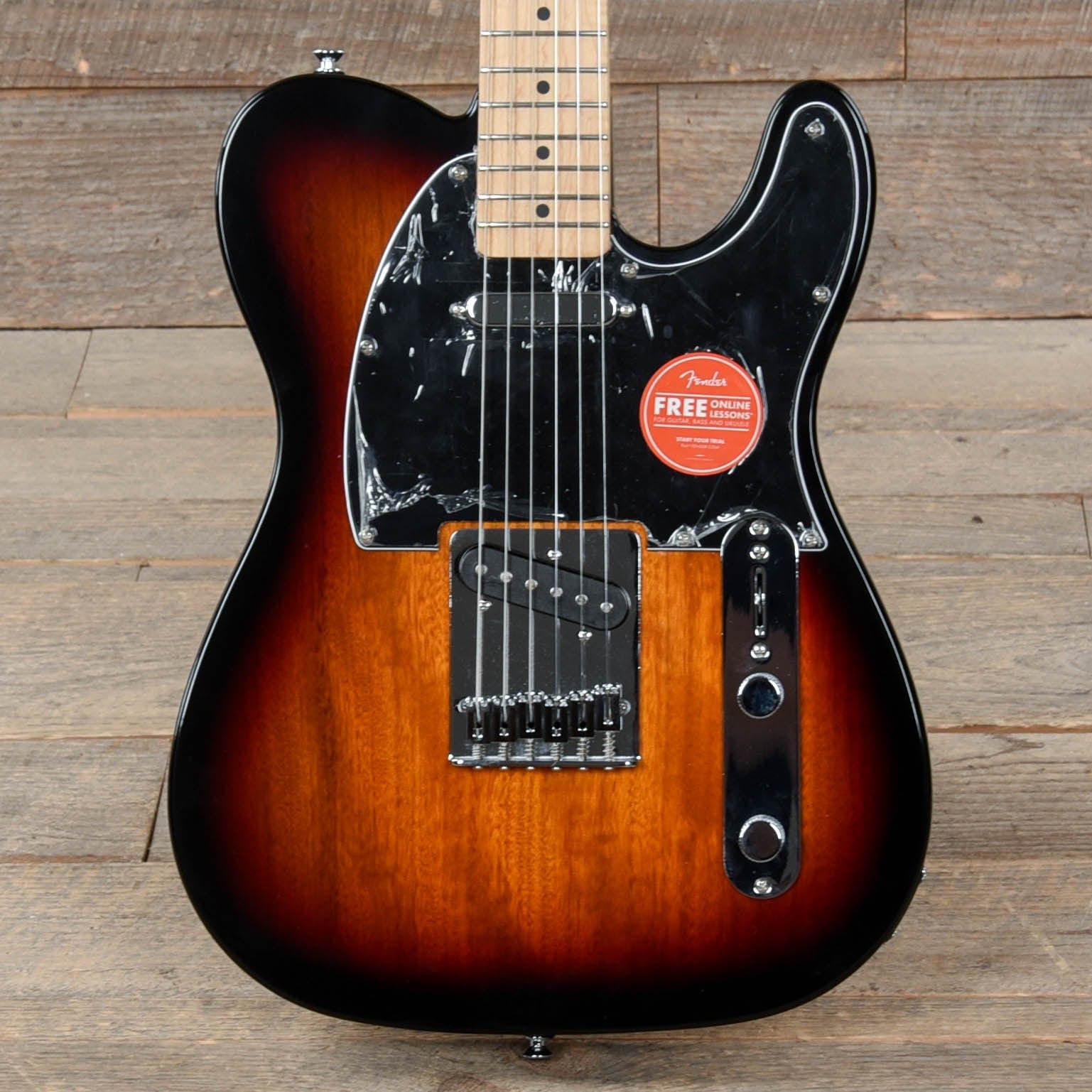 Squier Affinity Telecaster 3-Tone Sunburst Electric Guitars / Solid Body