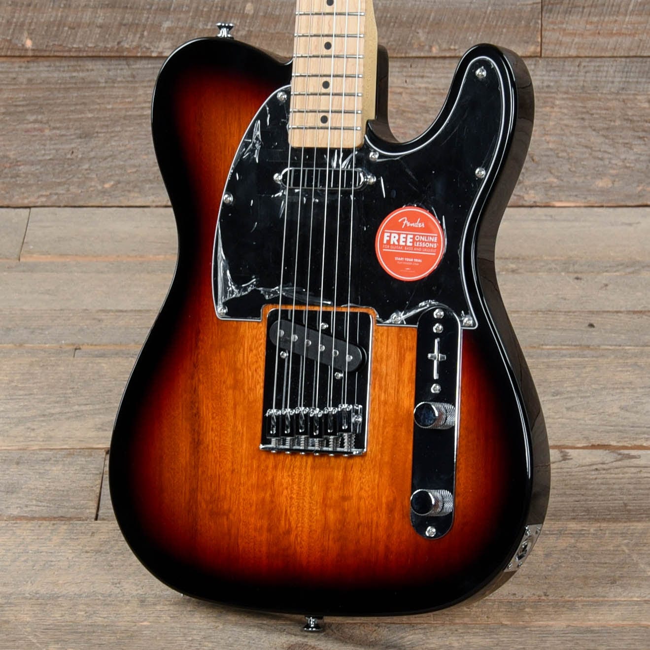 Squier Affinity Telecaster 3-Tone Sunburst Electric Guitars / Solid Body