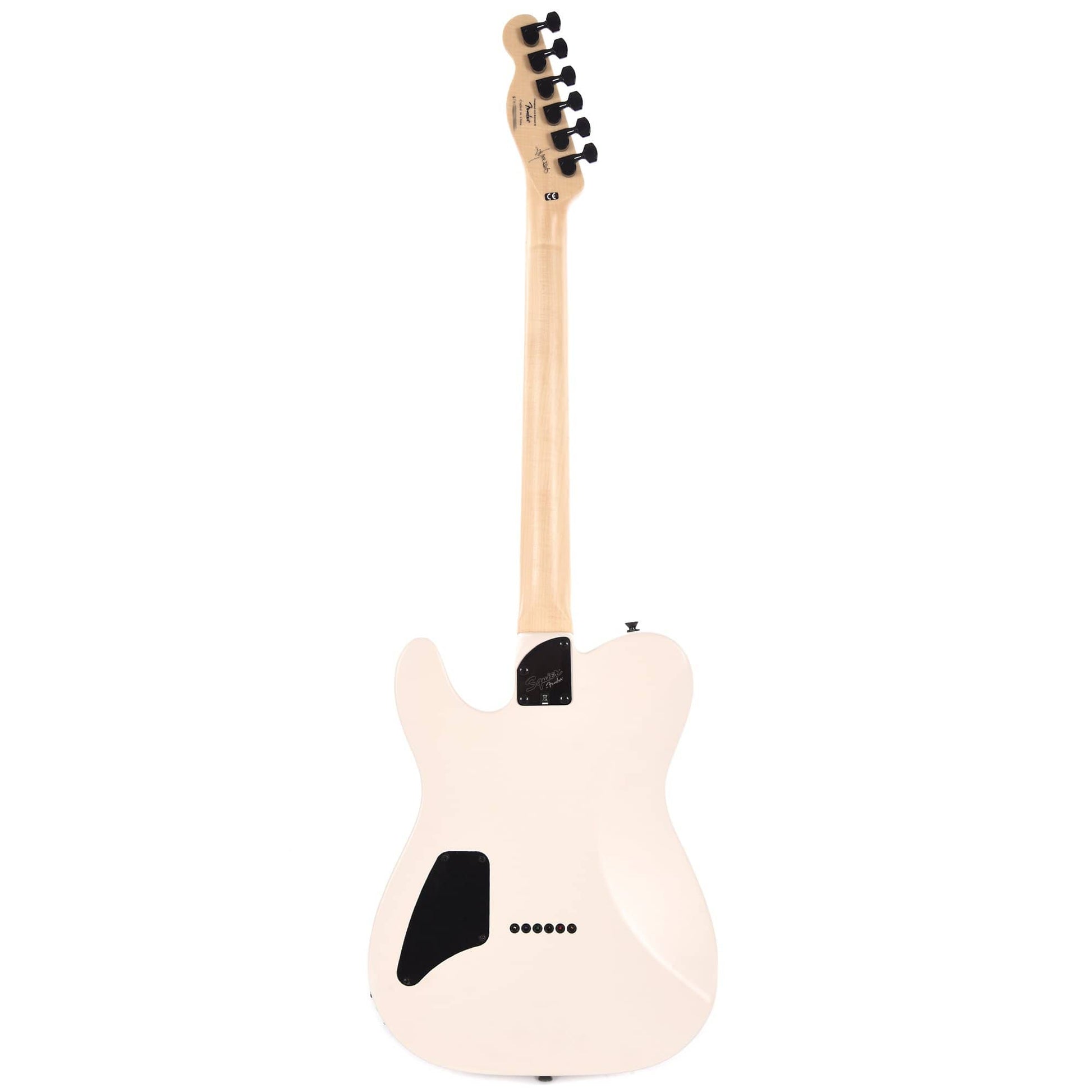 Squier Artist Jim Root Telecaster Flat White Electric Guitars / Solid Body