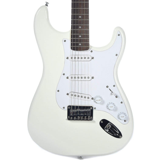 Squier Bullet Stratocaster Hardtail Arctic White Electric Guitars / Solid Body
