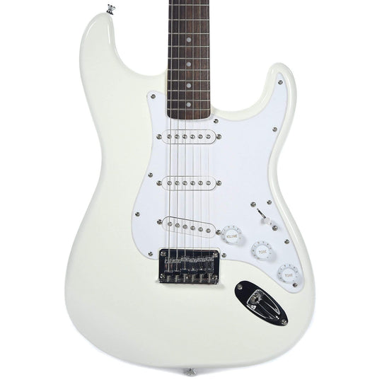 Squier Bullet Stratocaster Hardtail Arctic White Electric Guitars / Solid Body