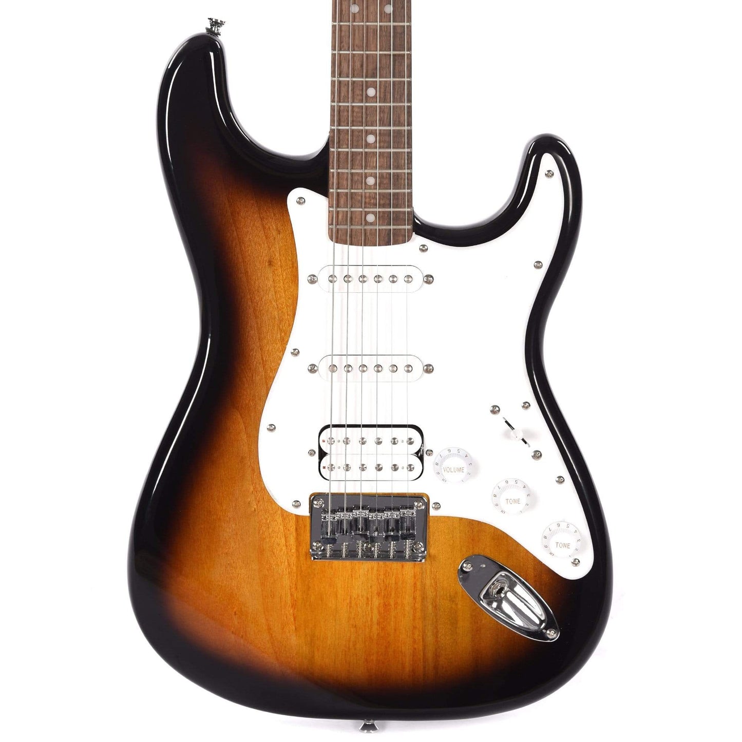 Squier Bullet Stratocaster Hardtail HSS Brown Sunburst Electric Guitars / Solid Body