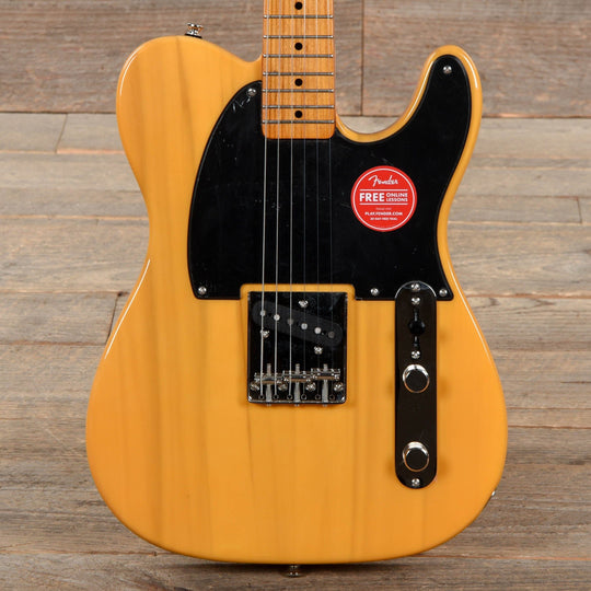 Squier Classic Vibe '50s Esquire Butterscotch Blonde Electric Guitars / Solid Body