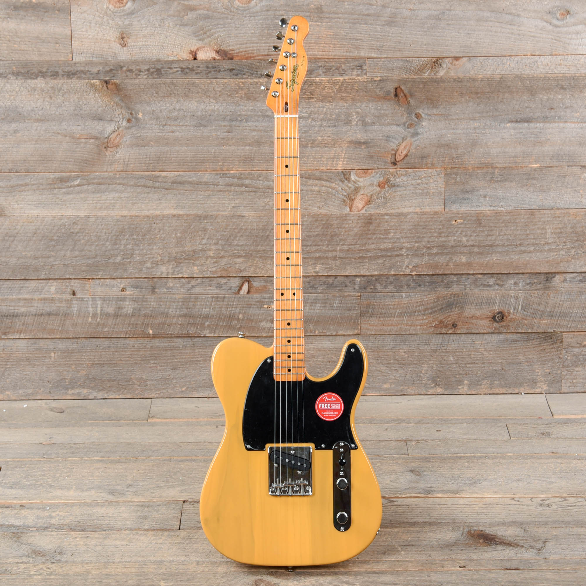 Squier Classic Vibe '50s Esquire Butterscotch Blonde Electric Guitars / Solid Body