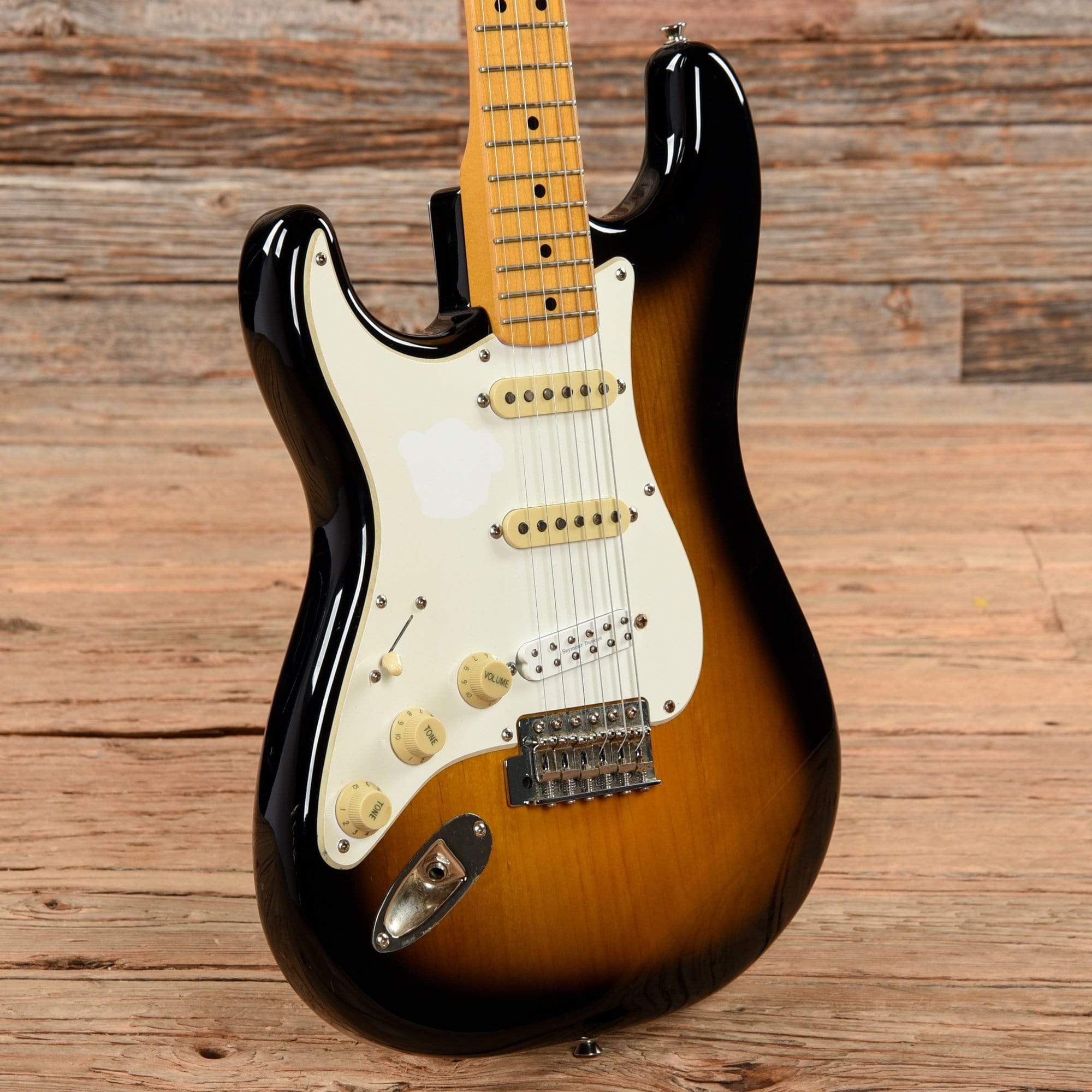 Squier Classic Vibe '50s Stratocaster 2-Tone Sunburst 2011 LEFTY Electric Guitars / Solid Body